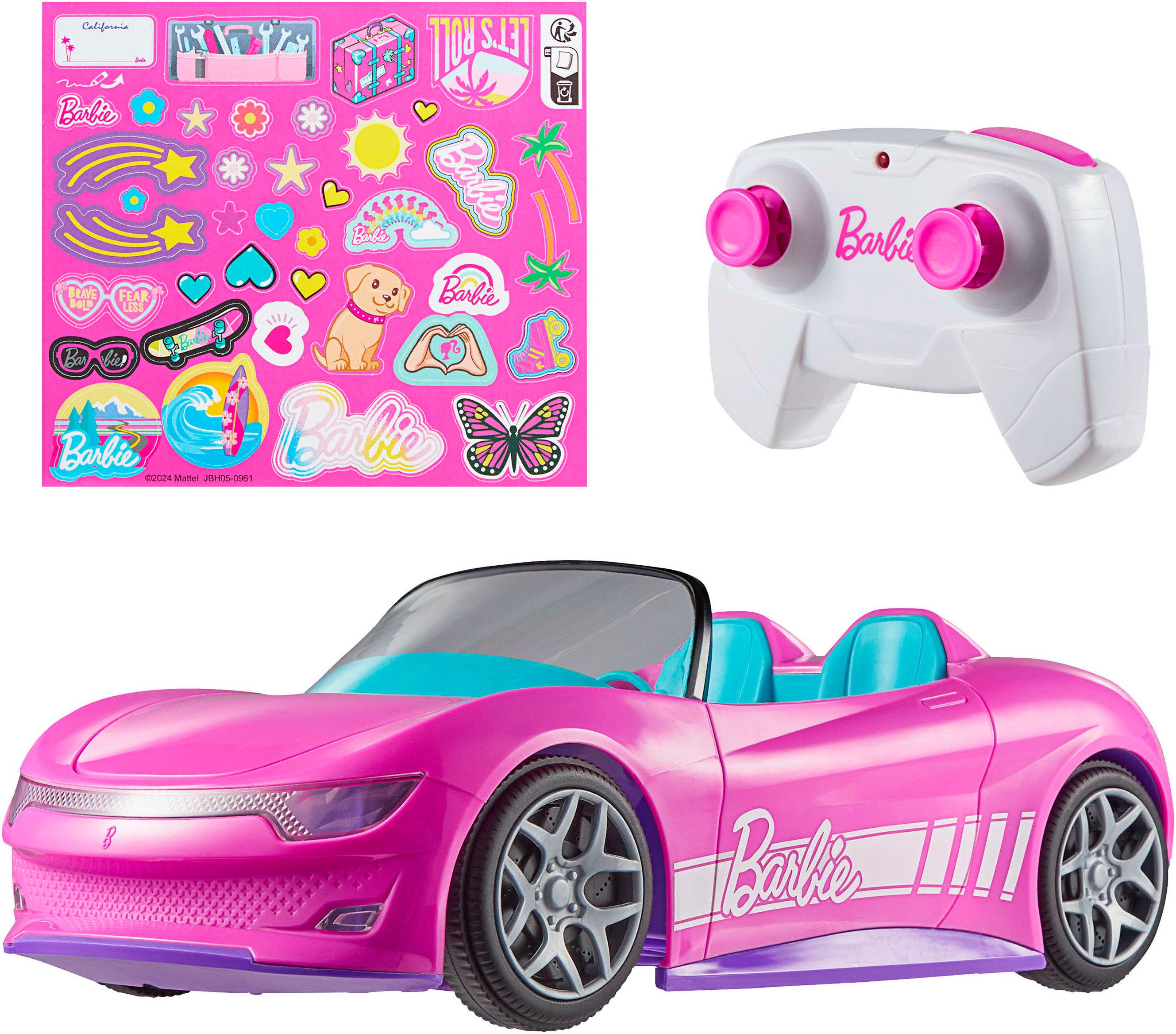Hot Wheels RC-Auto Hot Wheels Barbie Cabrio RC
