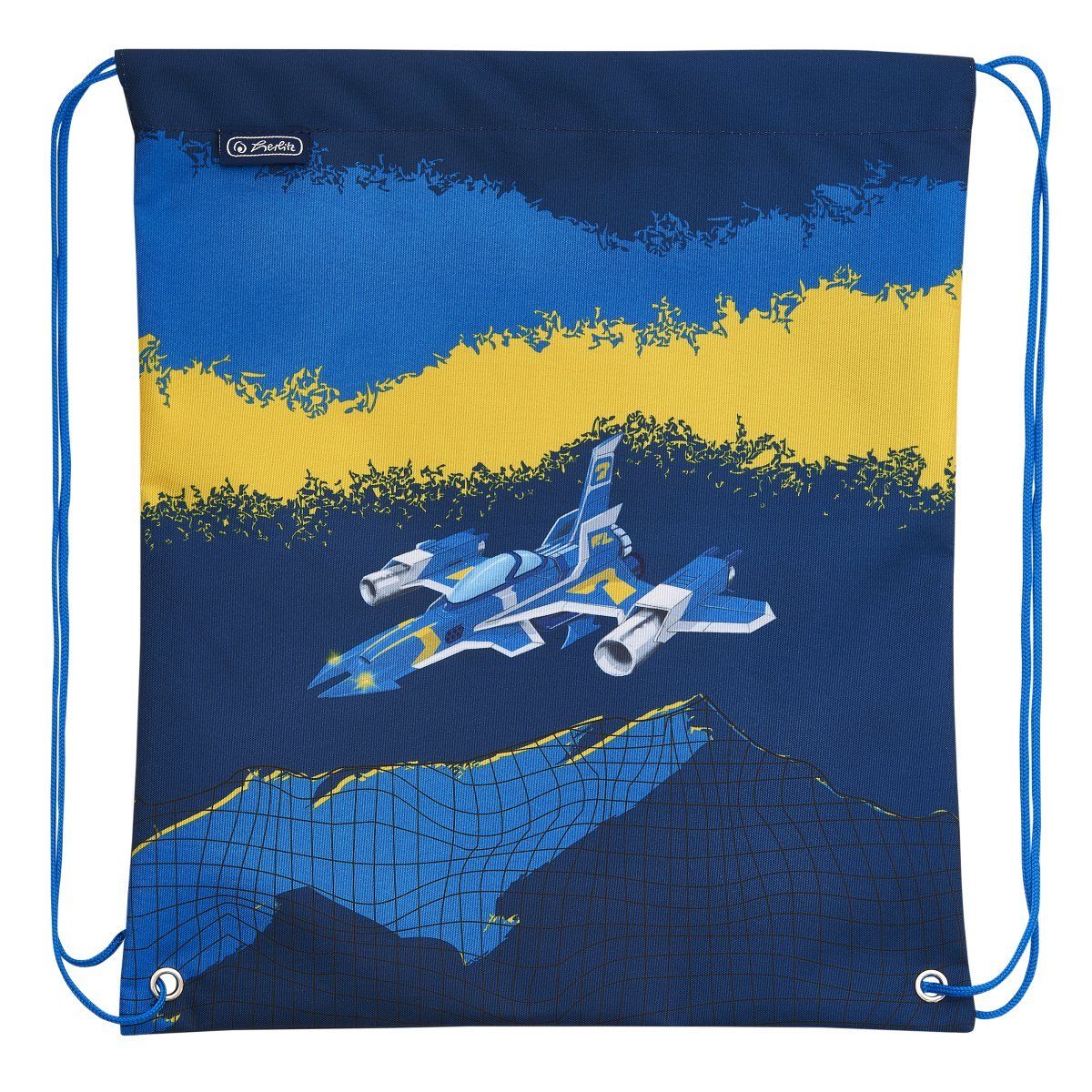 Herlitz Sporttasche Herlitz Sportbeutel / Turnbeutel / "Raumschiff"