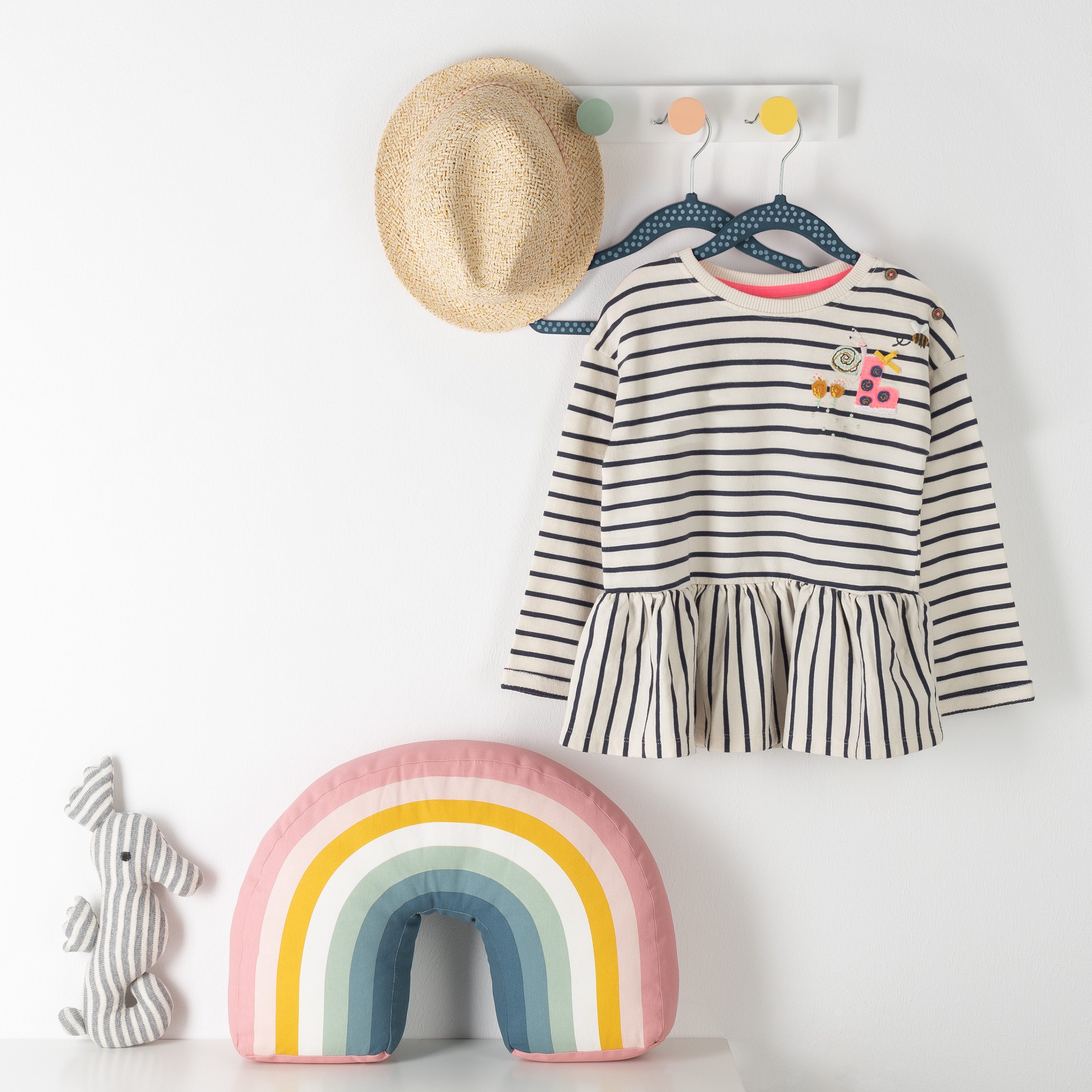 Laleni Kleiderbügel für Kinder mit Samtbezug günstig online kaufen