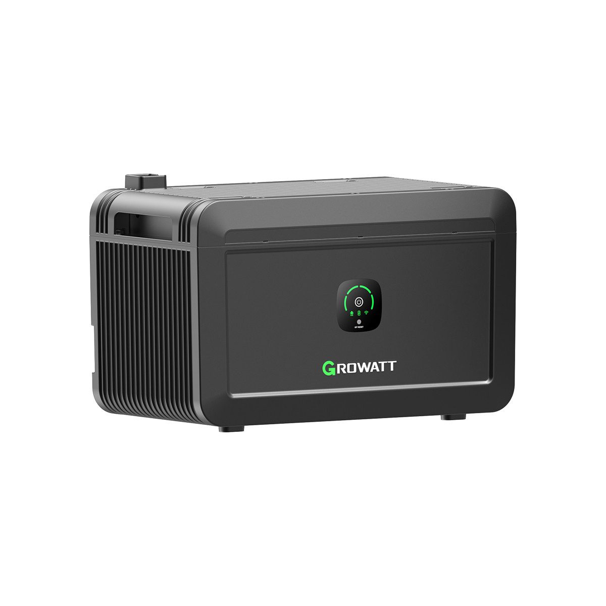 Growatt Balkonkraftwerk Growatt NOAH 2000 Speicher, 2048Wh Batteriespeicher für Balkonkraft, (Niedrigtemperaturschutz), Fernüberwachung und -steuerung über App