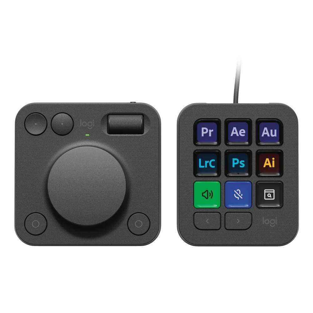 Logitech Logitech MX Creative Console Tastatur Bluetooth/USB Graphit ...