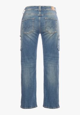 Le Temps Des Cerises Bequeme Jeans mit modischer Waschung