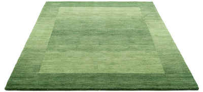Wollteppich Gabbeh Super, THEKO, rechteckig, Höhe: 9 mm, Handweb Teppich, reine Schurwolle, handgewebt, mit Bordüre