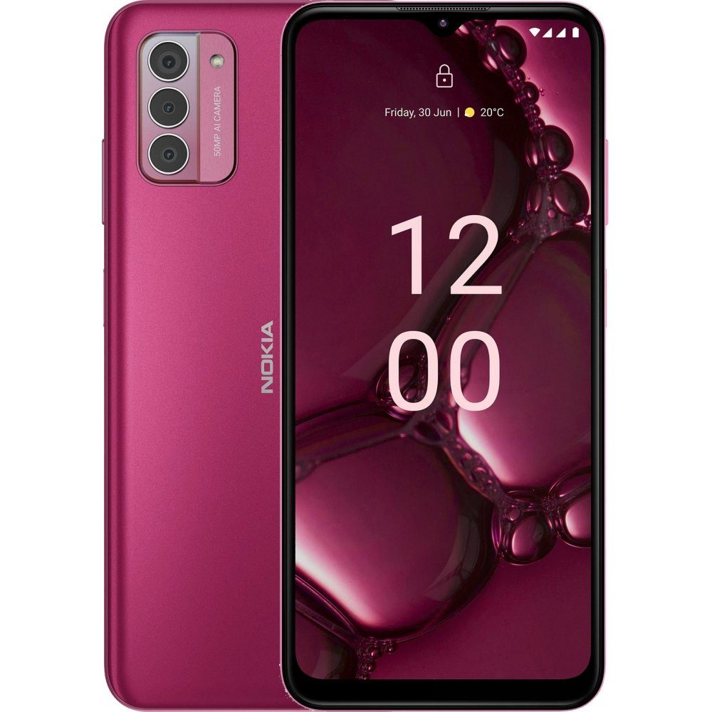 Nokia G42 5G 128 GB / 6 GB - Smartphone - pink Smartphone (6,56 Zoll, 128 GB Speicherplatz)
