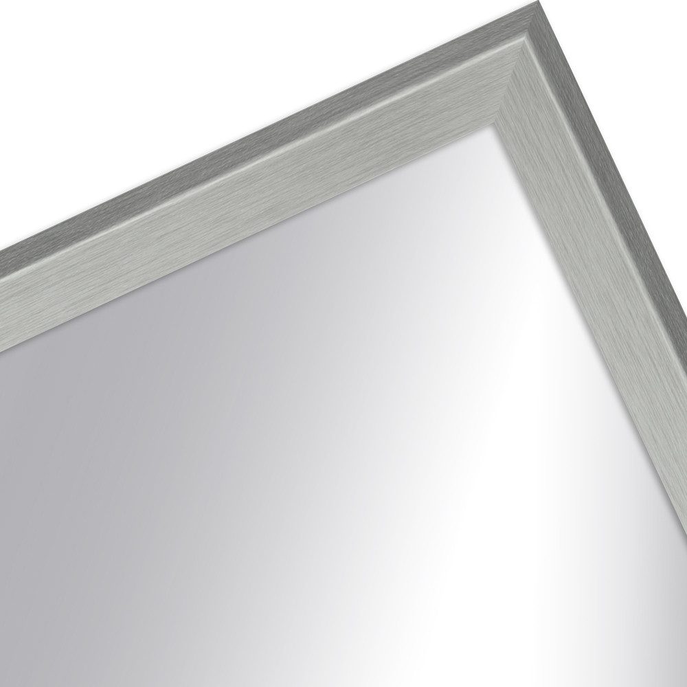 WANDStyle Wandspiegel H790, Silber, aus Massivholz im Vintage Stil