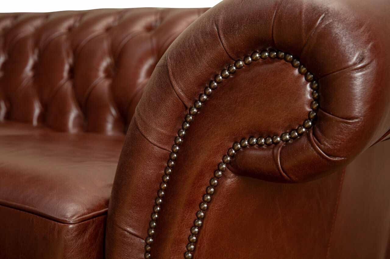 Couch JVmoebel Chesterfield Sofas Klassisch Sofa Design 2 Sitzer Chesterfield-Sofa, Wohnzimmer