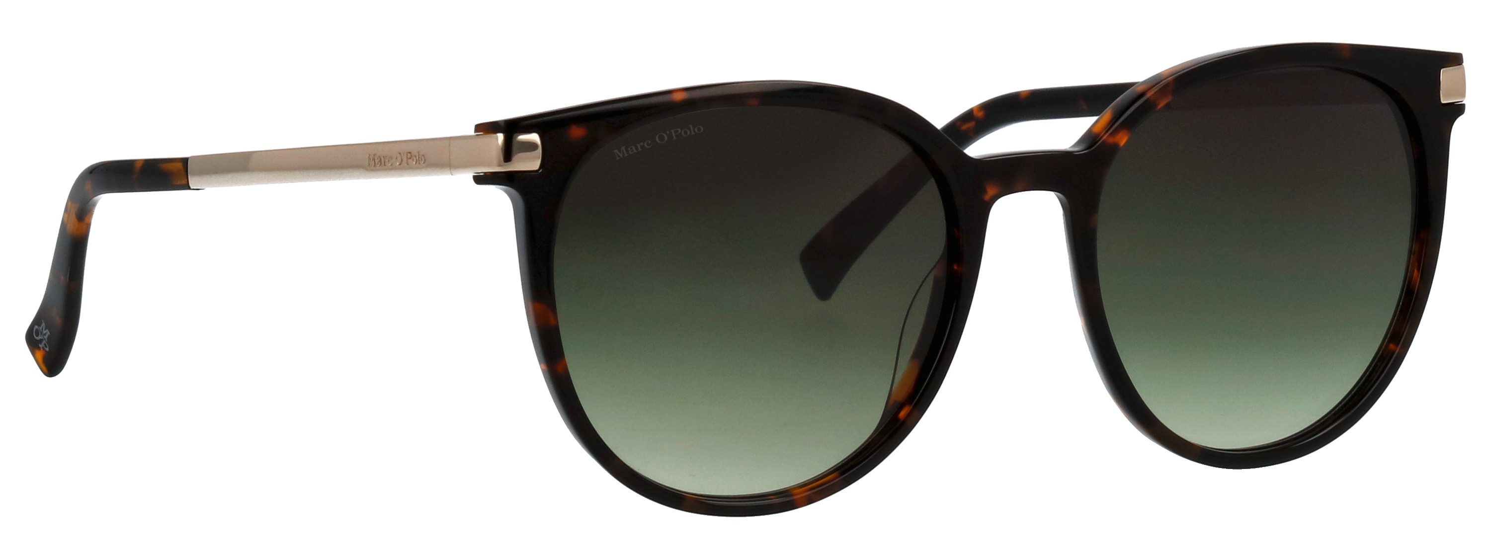 Marc O'Polo Sonnenbrille (1-St) Form Schmetterling, Verlaufstönung, Logo-Schriftzug