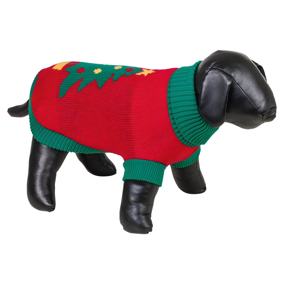 Hundepullover Hundepullover XMAS Tree rot/grün