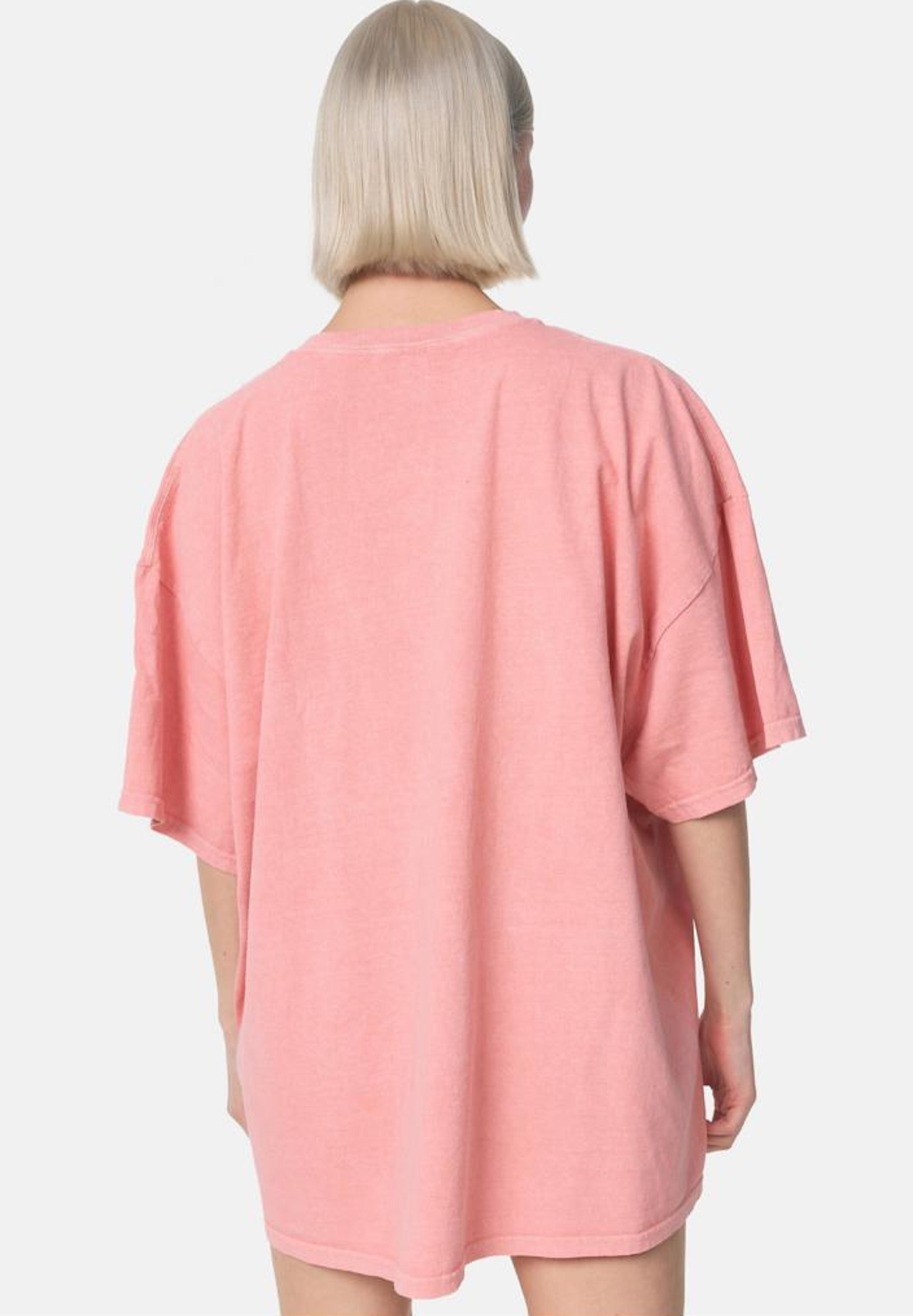 Worldclassca T-Shirt Worldclassca Oversized LA LOS ANGELES Print T-Shirt lang Sommer Tee