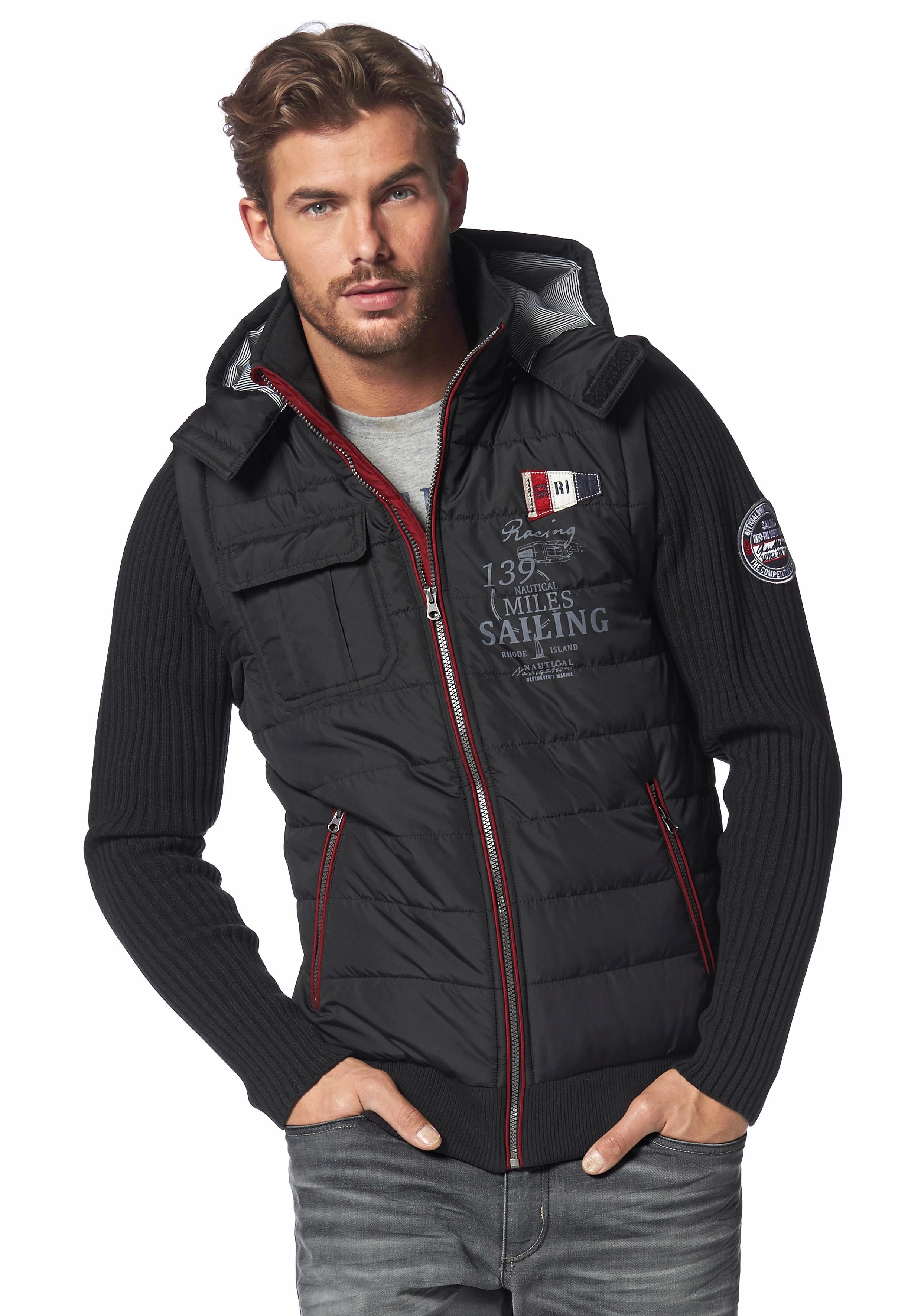 Rhode Island Steppjacke mit abnehmbaren Ärmeln  OTTO
