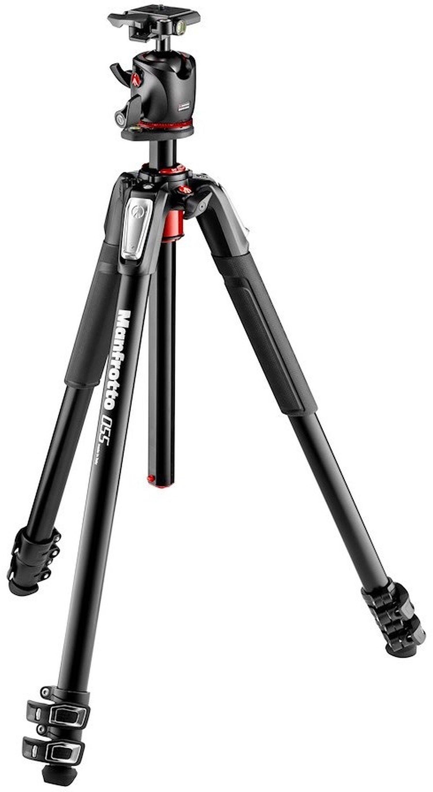 mit KIT Kugelkopf Manfrotto Stativhalterung MK055XPRO3-BHQ2