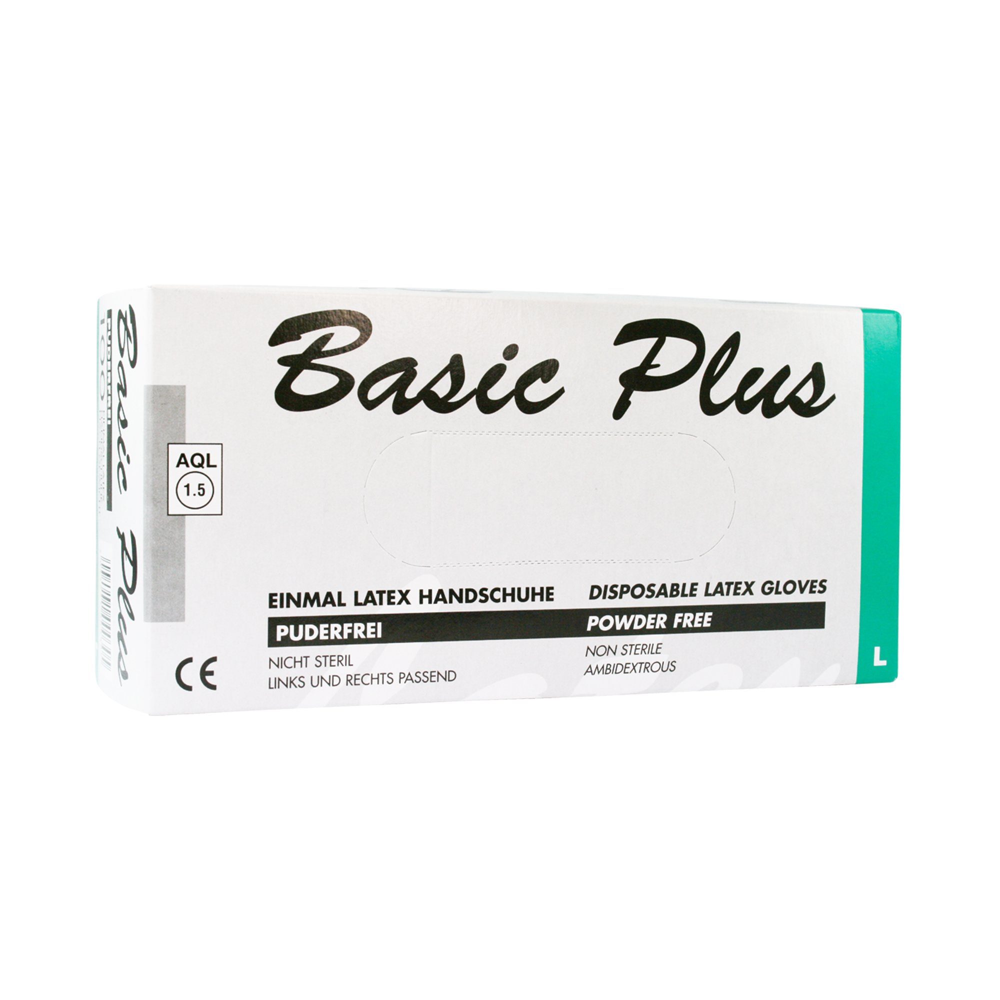 Einweghandschuhe 100 Latex Untersuchungshandschuhe Einweg Gr. S-XL Basic Plus