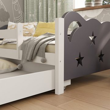 Livinity® Kinderbett Kinderbett Jessica 160cm Grau