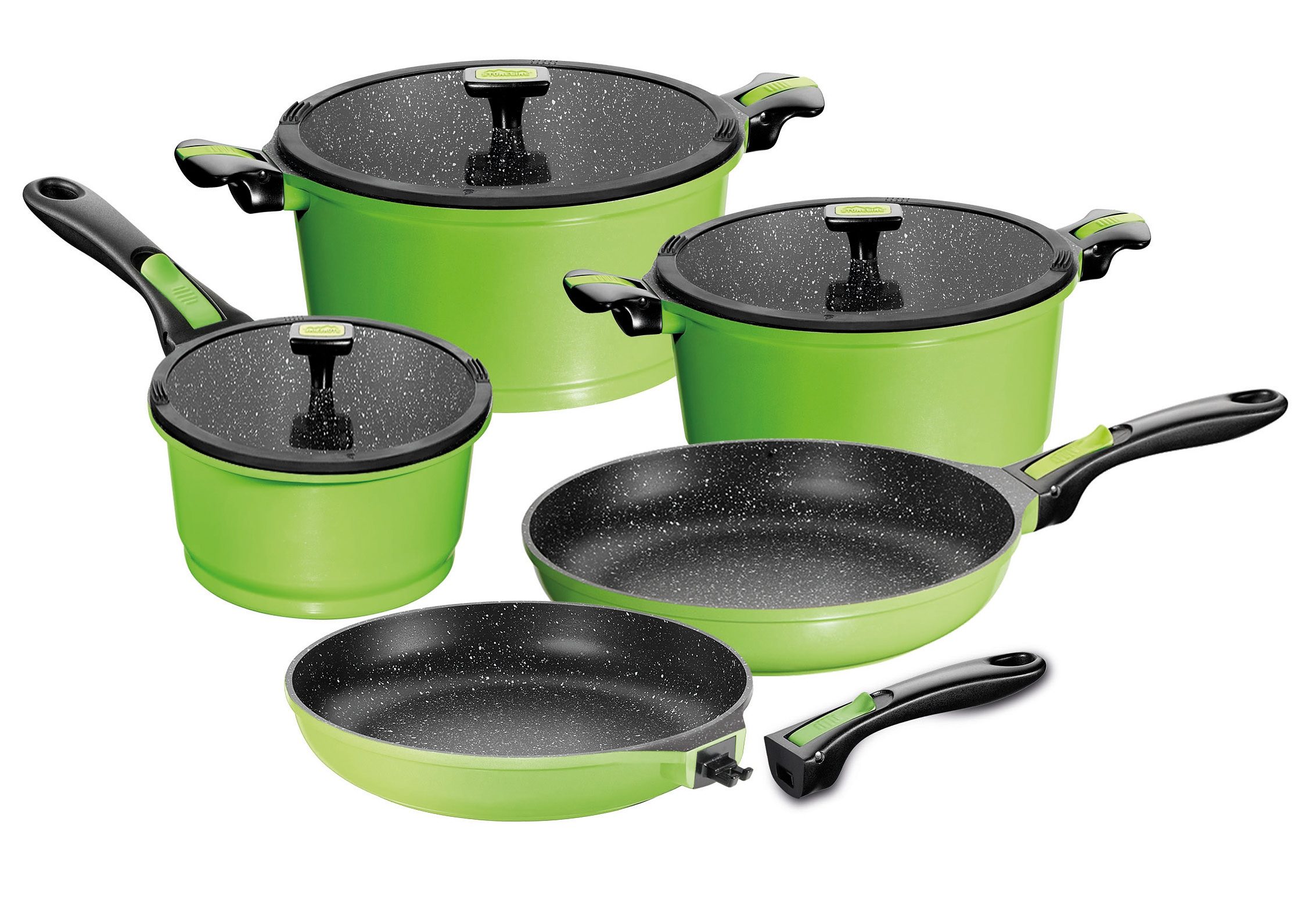 STONELINE® Topf-/Pfannen-Set (8-tlg.), »Imagination«, Aluguss, Induktion online kaufen | OTTO