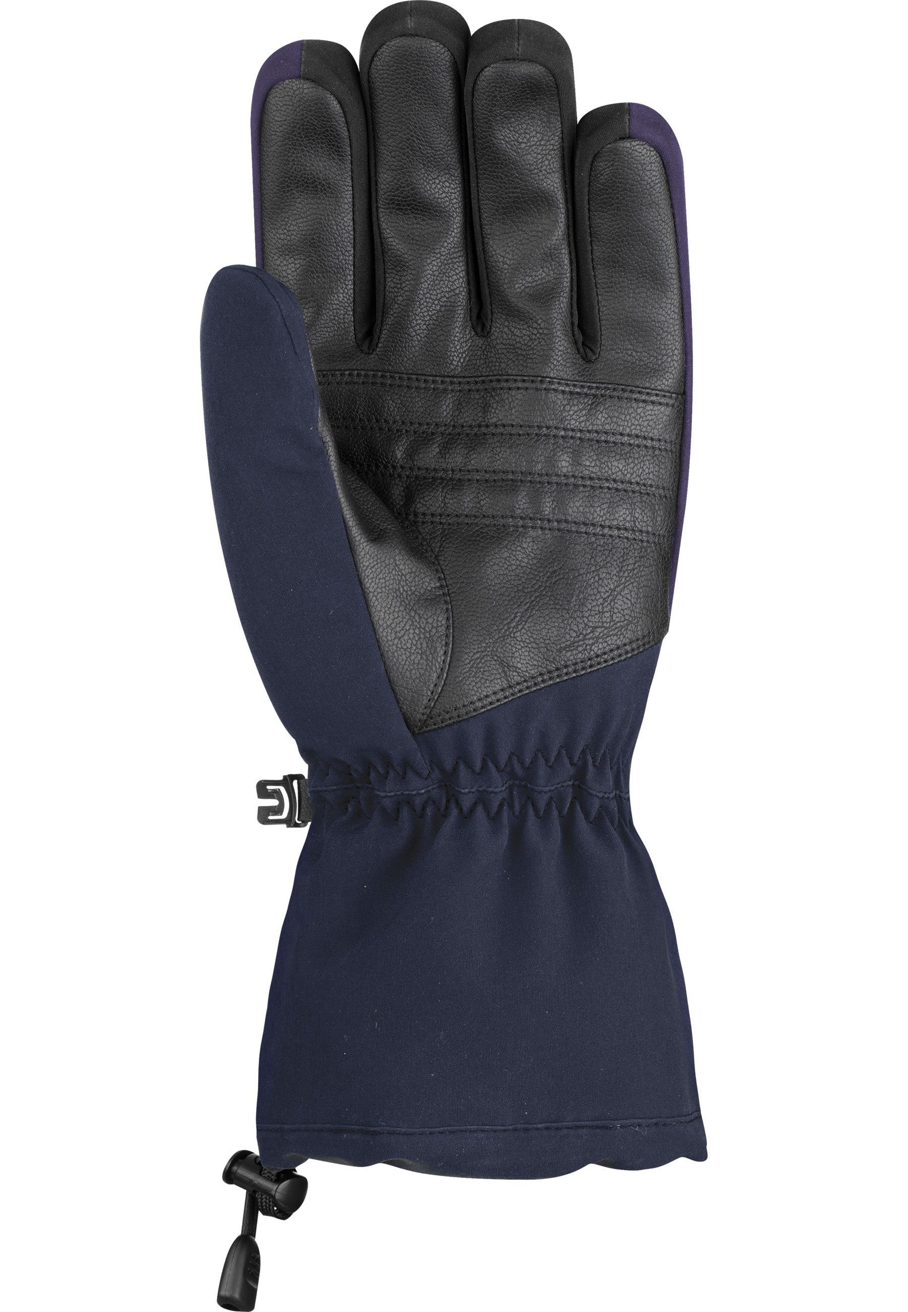 Design R-TEX® XT und Reusch blau-schwarz in Kondor wasserdichtem atmungsaktivem Skihandschuhe