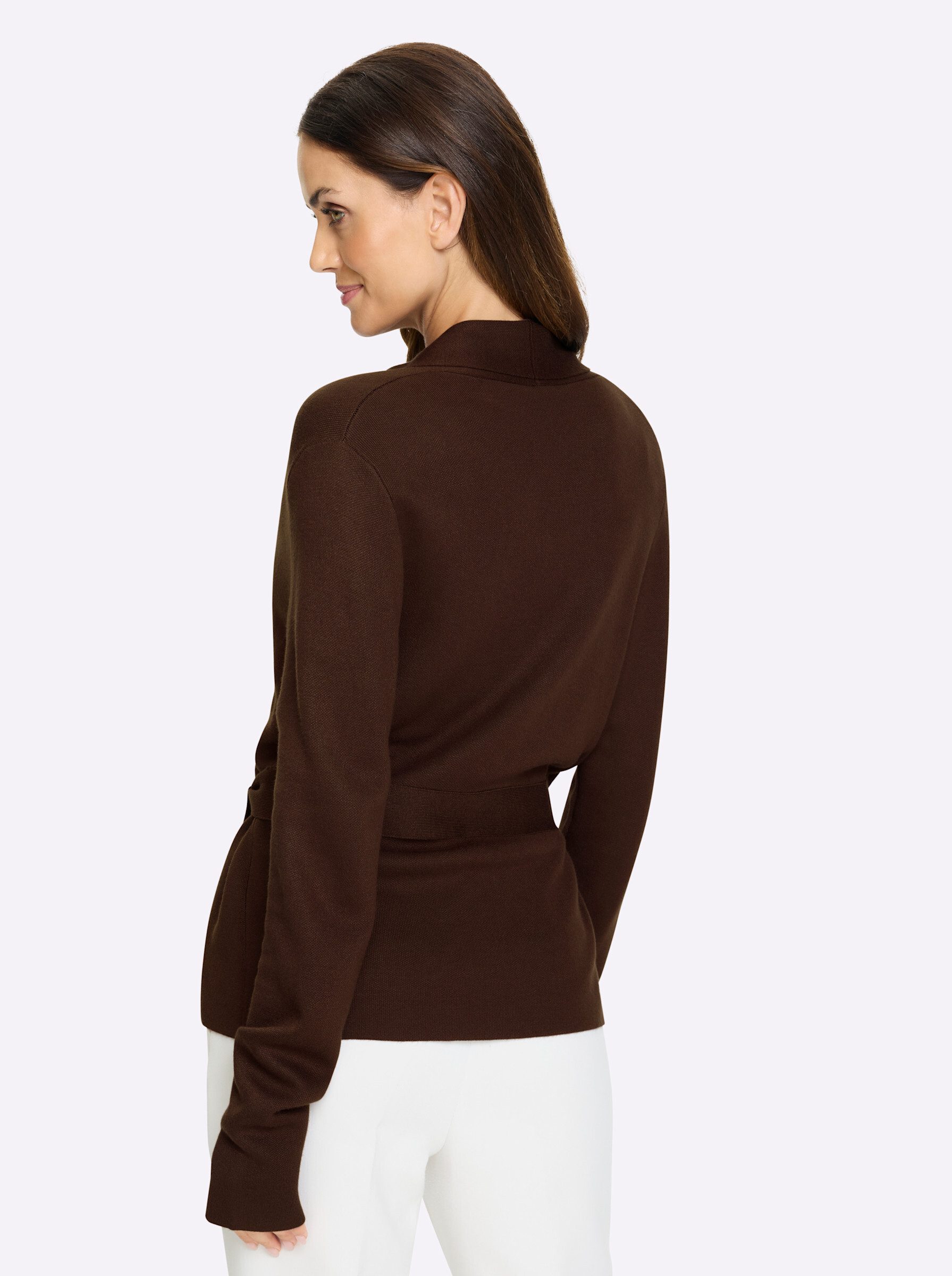 heine Strickjacke Wickelstrickjacke . günstig online kaufen