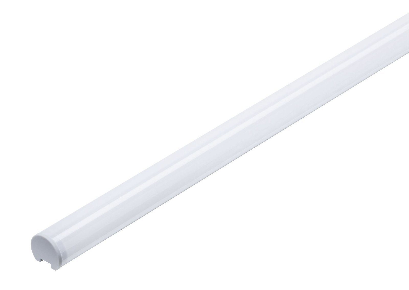 eloxiert/Satin Clip incl Cap Paulmann 2m Profil LED-Stripe-Profil End + Alu/Kunststoff, Alu Tube Function