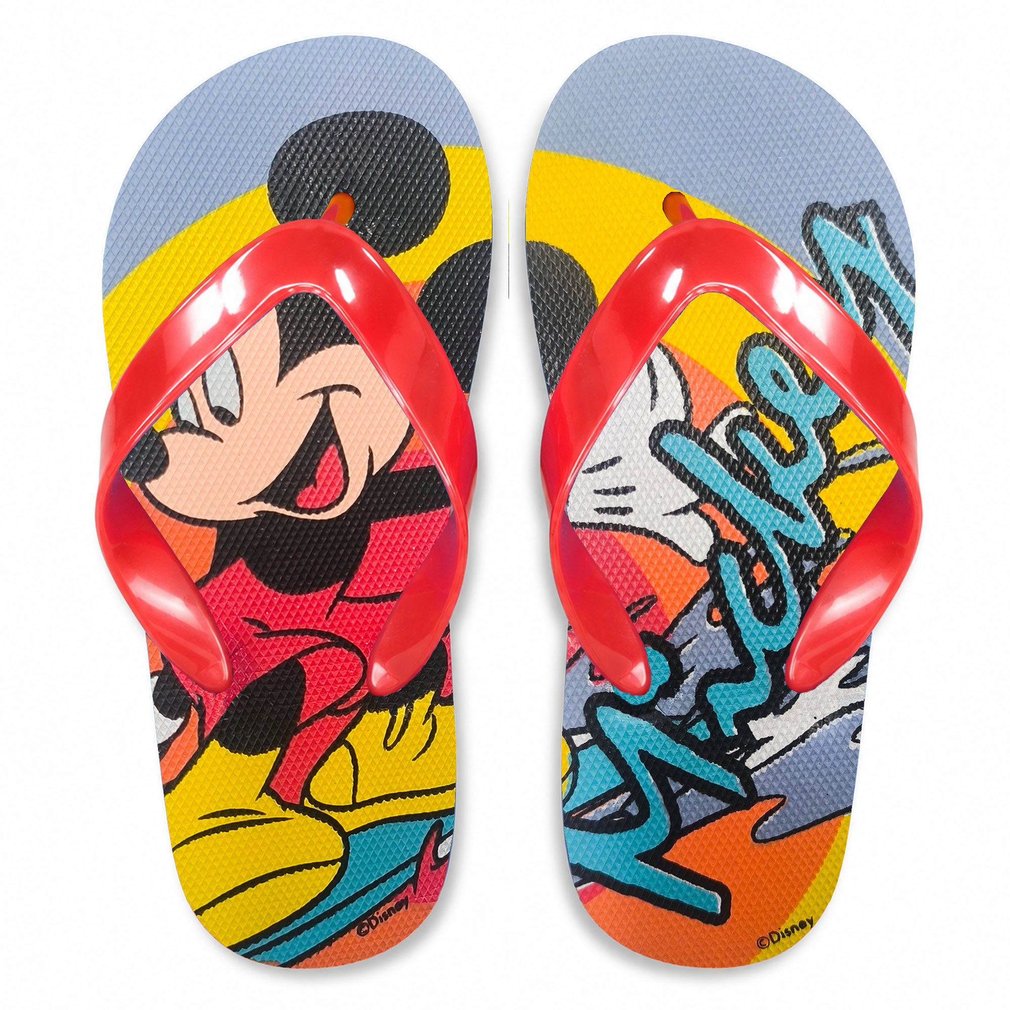 Disney Mickey Mouse Kinder Flip Flops Zehentrenner Badelatschen Latschen Badesandale