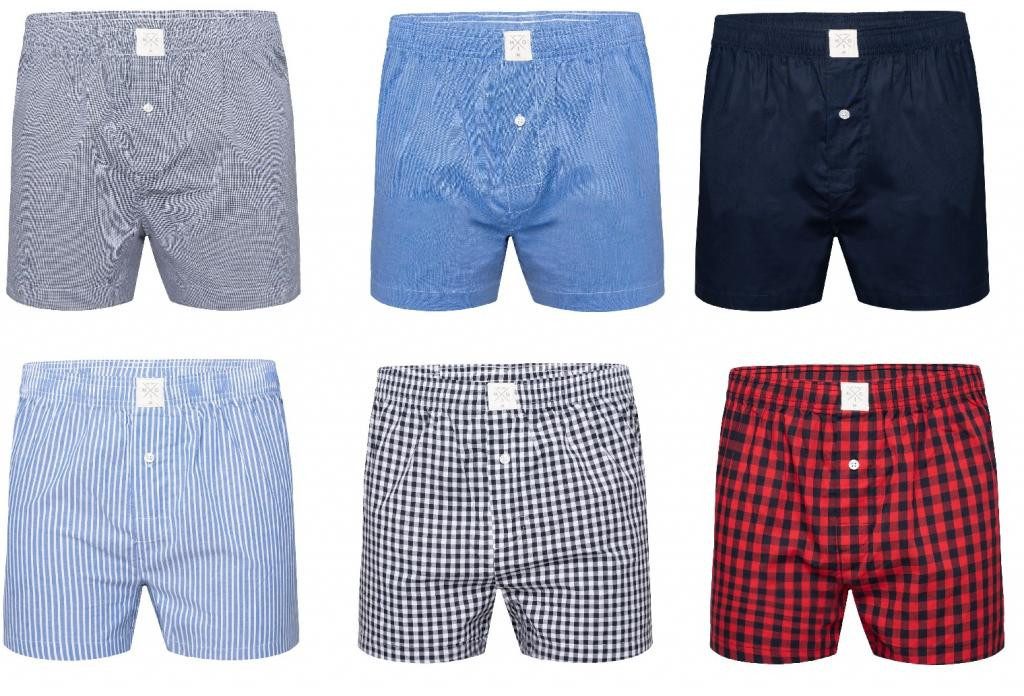 MG-1 Boxershorts Boxershorts MG-77-900-00 6er Pack Zeitloses Design günstig online kaufen