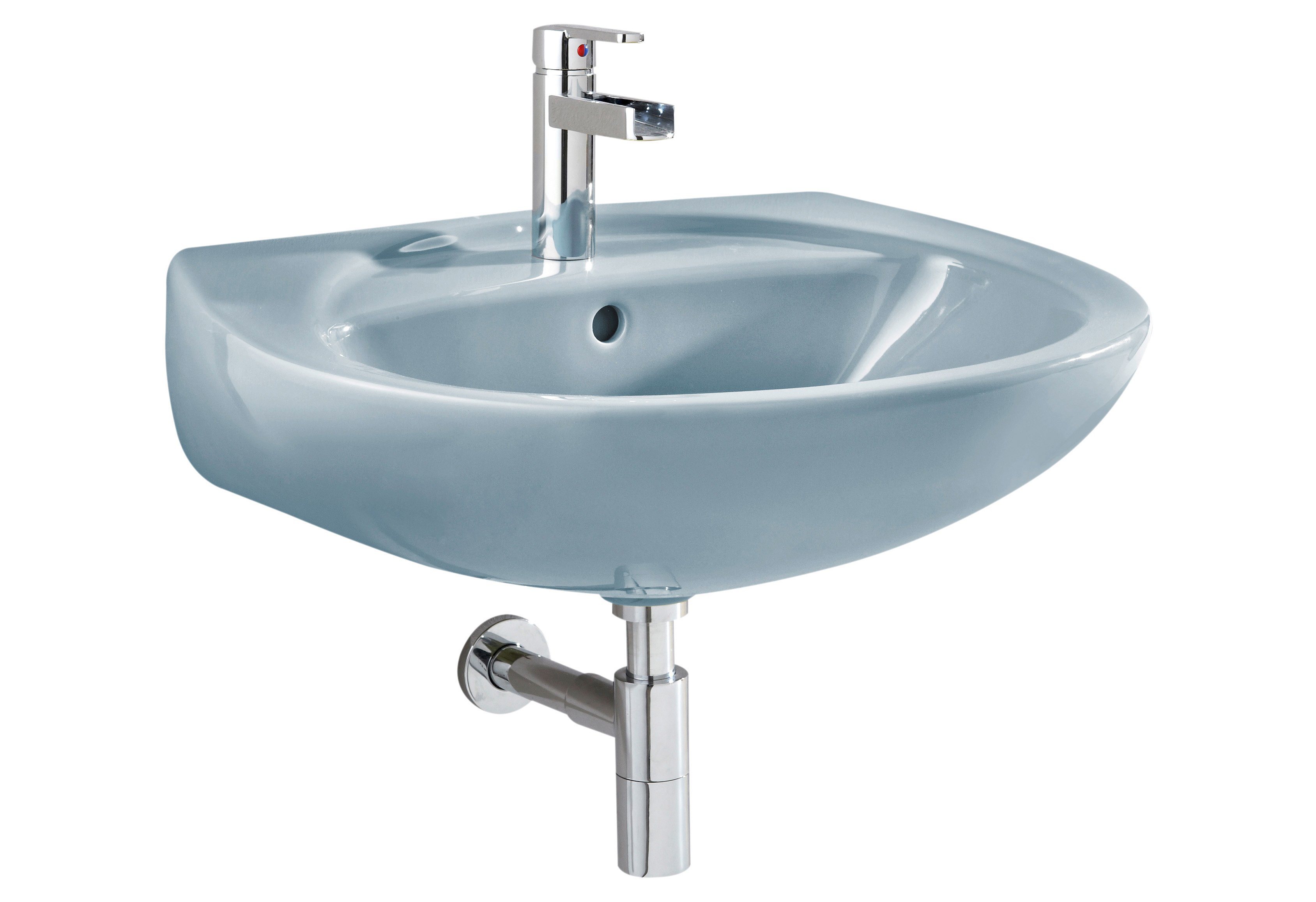 Keramik Waschtisch / Waschbecken, Breite 60,5 cm Keramik Waschtisch / Waschbecken, Breite 60,5 cm