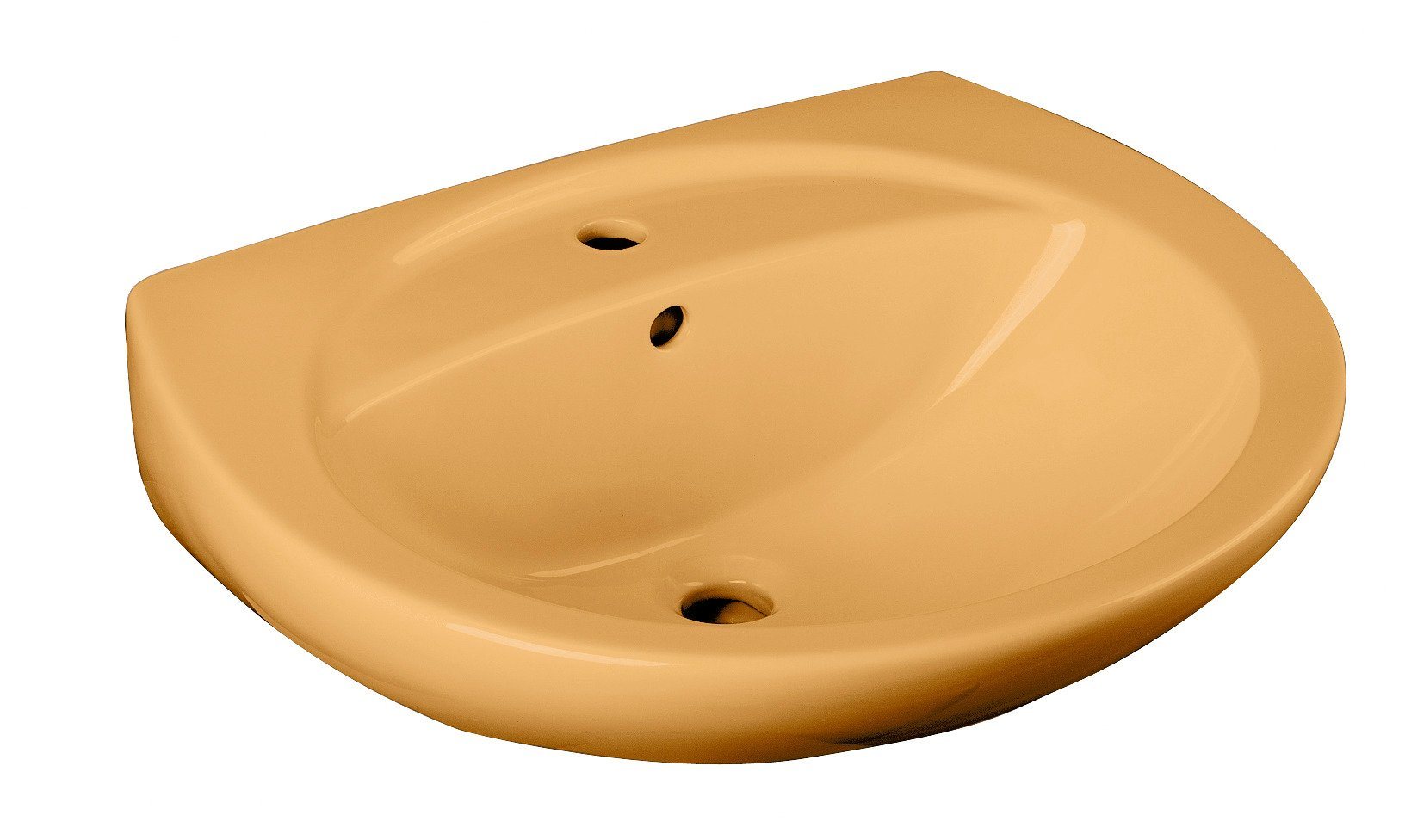 Keramik Waschtisch / Waschbecken »Curry«, Breite 60,5 cm Keramik Waschtisch / Waschbecken »Curry«, Breite 60,5 cm