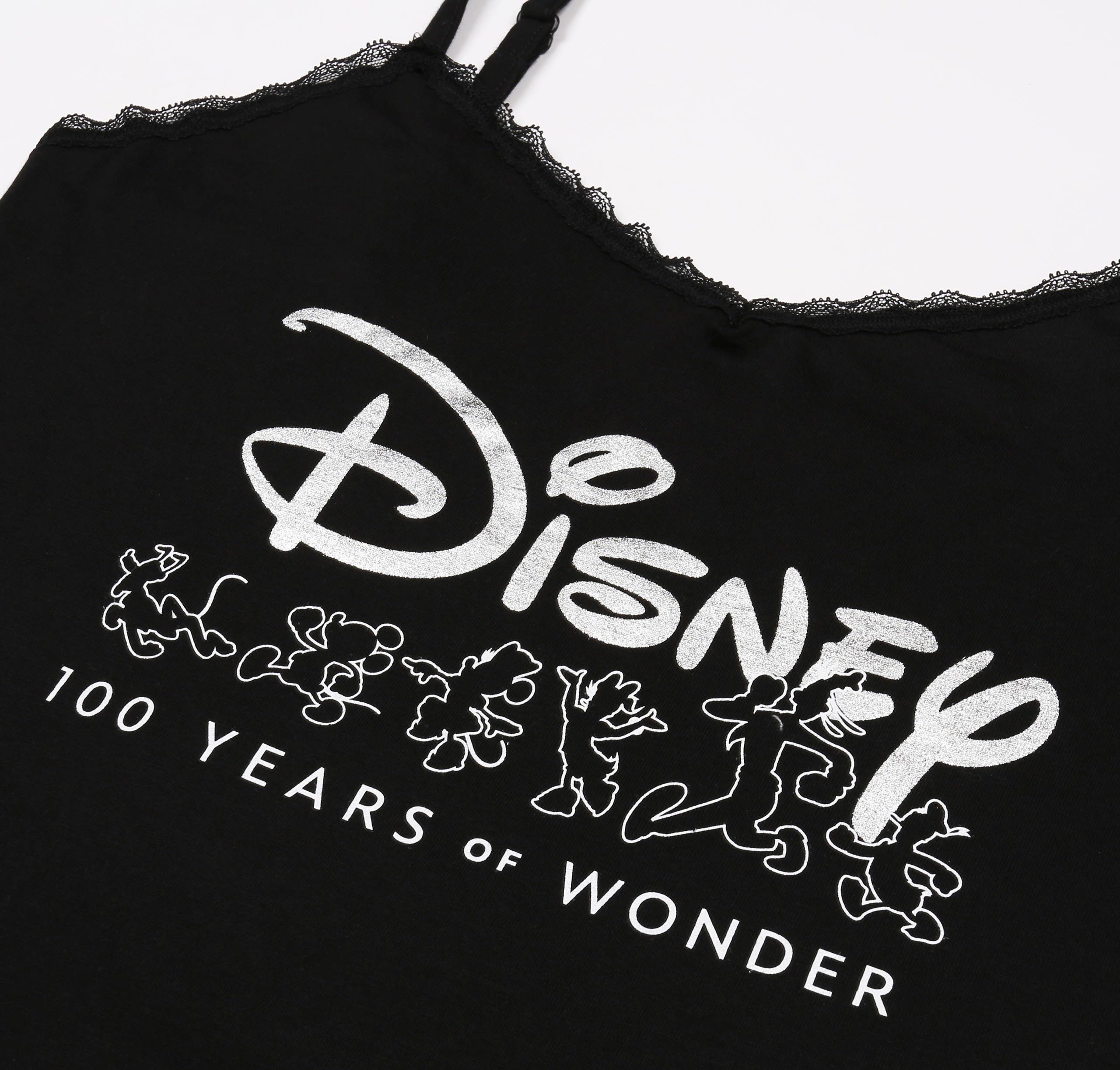 Disney Pyjama Disney BAUMWOLLE Damenpyjama mit Trägern, Sommerpyjama