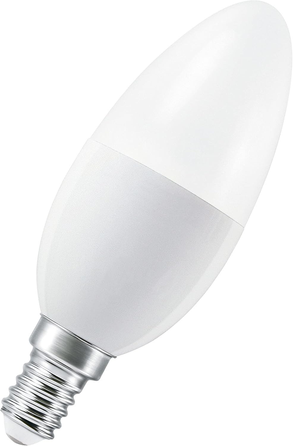 Ledvance LED-Leuchtmittel LEDVANCE Smarte LED-Lampe mit WiFi Technologie, Sockel E14, Dimmbar, L, 1 St., LEDVANCE Smarte LED-Lampe mit WiFi Technologie, Sockel E14, Dimmbar, L