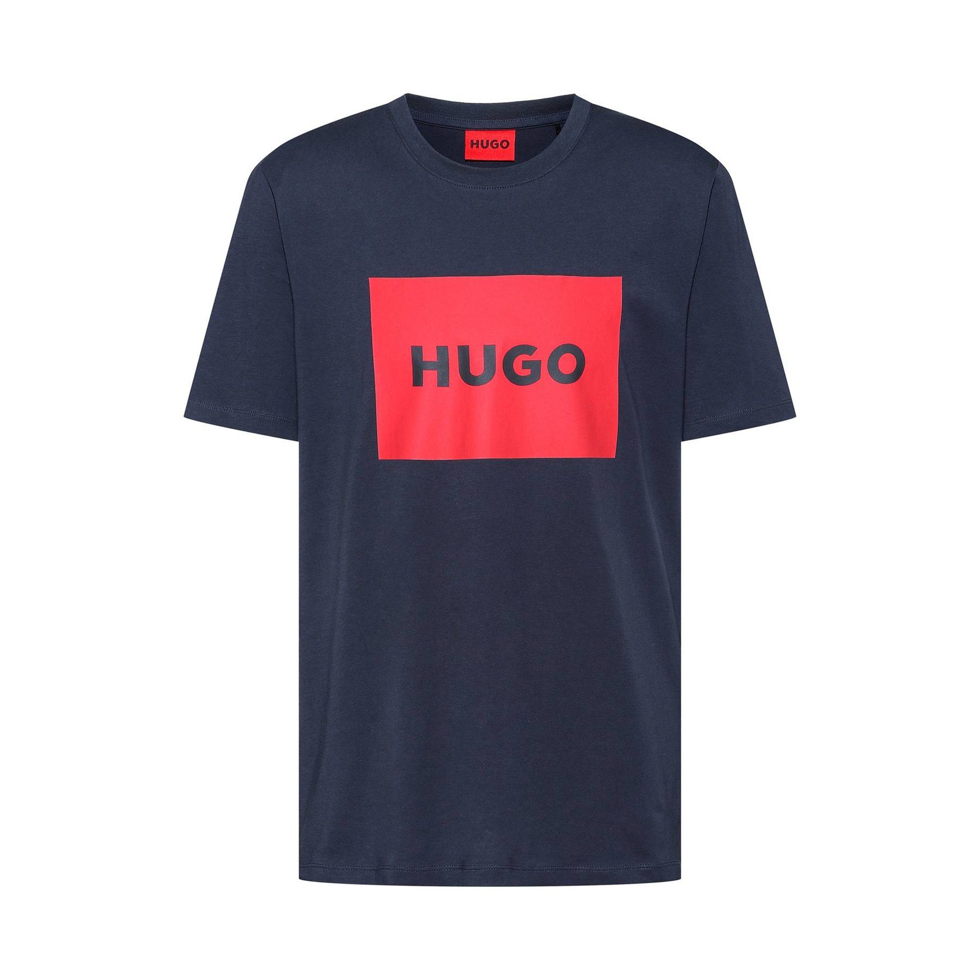 HUGO T-Shirt Herren T-Shirt 1er Pack Baumwolle Dulive222 (Packung, 1er Pack günstig online kaufen
