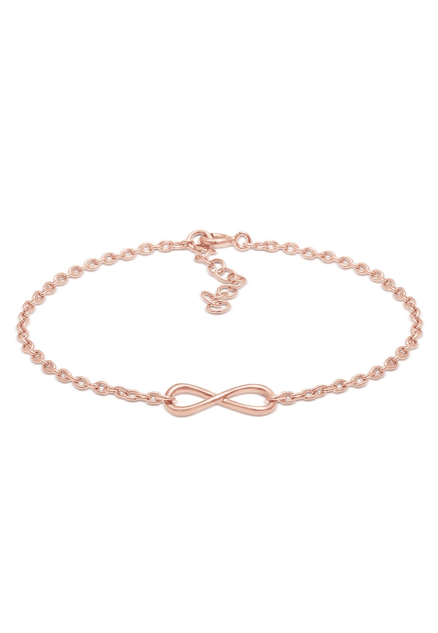 Elli Armband Infinity Unendlichkeit Symbol Liebe 925 Silber (kein Set, 1-tlg), Infinity