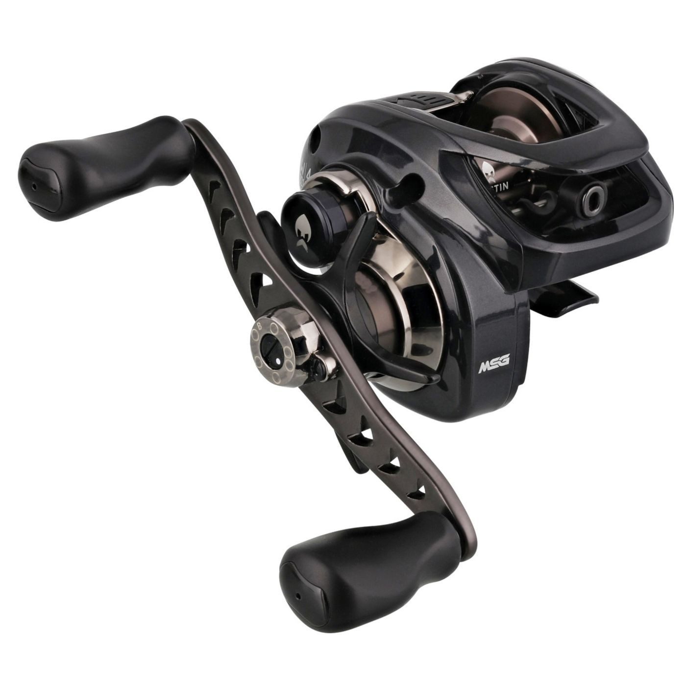 Baitcastrolle Westin W4-Bc 100 Ssg Rh Metallic Trooper 7+1 - Rechtshand Baitcaster