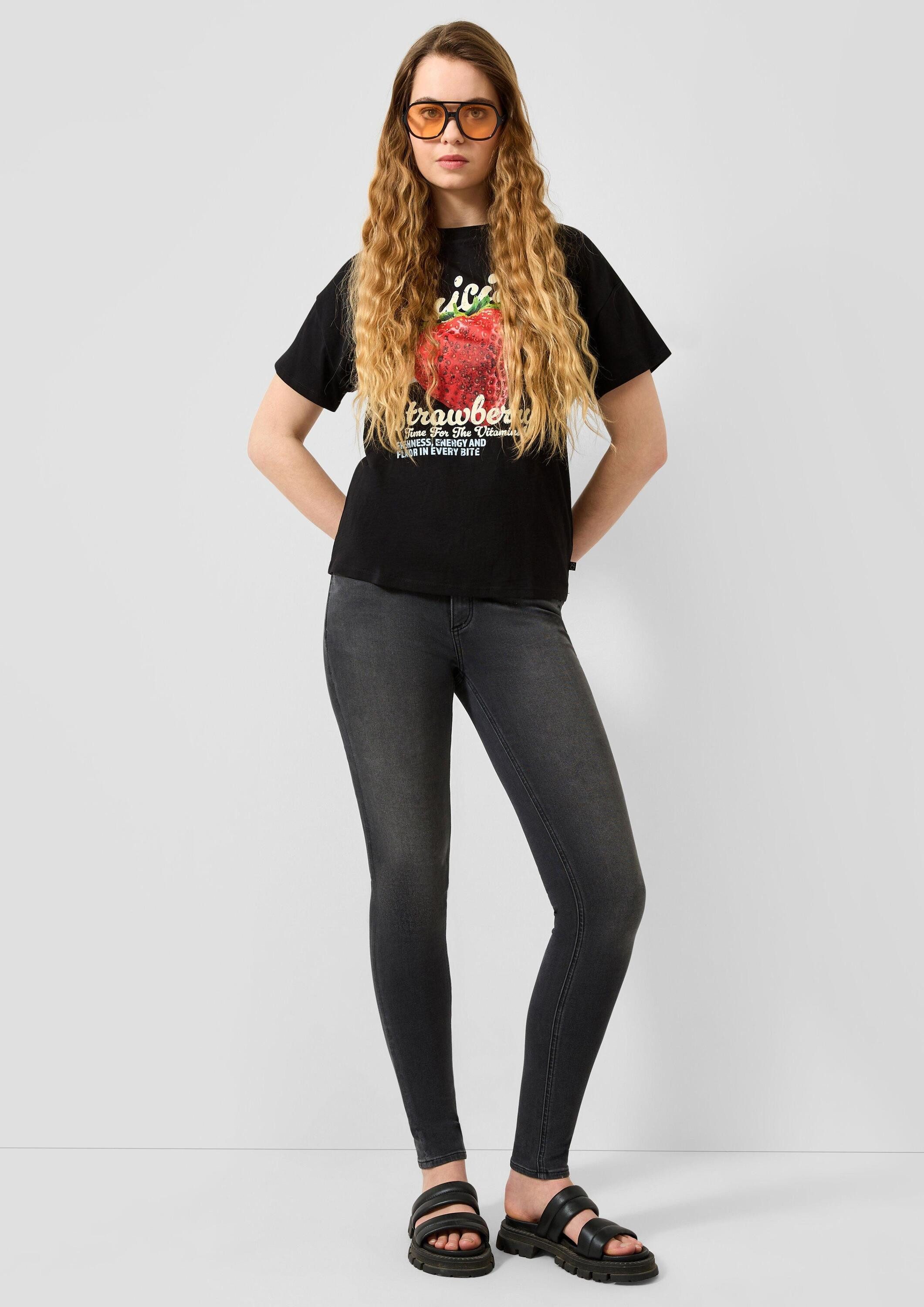 QS Skinny-fit-Jeans Jeans-Hose SADIE Jeans Sadie / Mid Rise / Skinny Fit