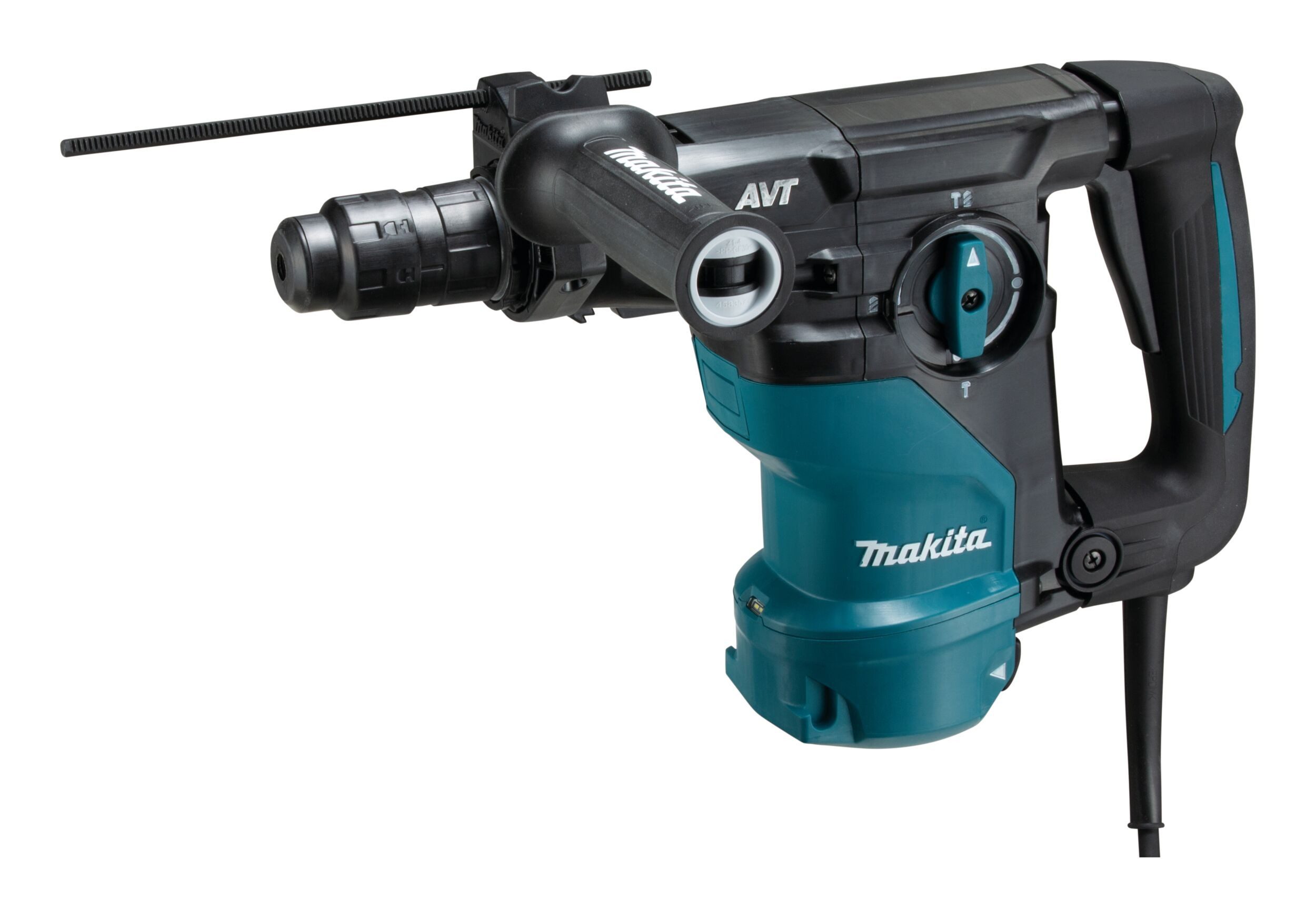 Makita Bohrhammer, max. 840 U/min, Kombihammer SDS-PLUS, HR3012FCJ, 1.050 W, 30 mm in MAKPAC 4