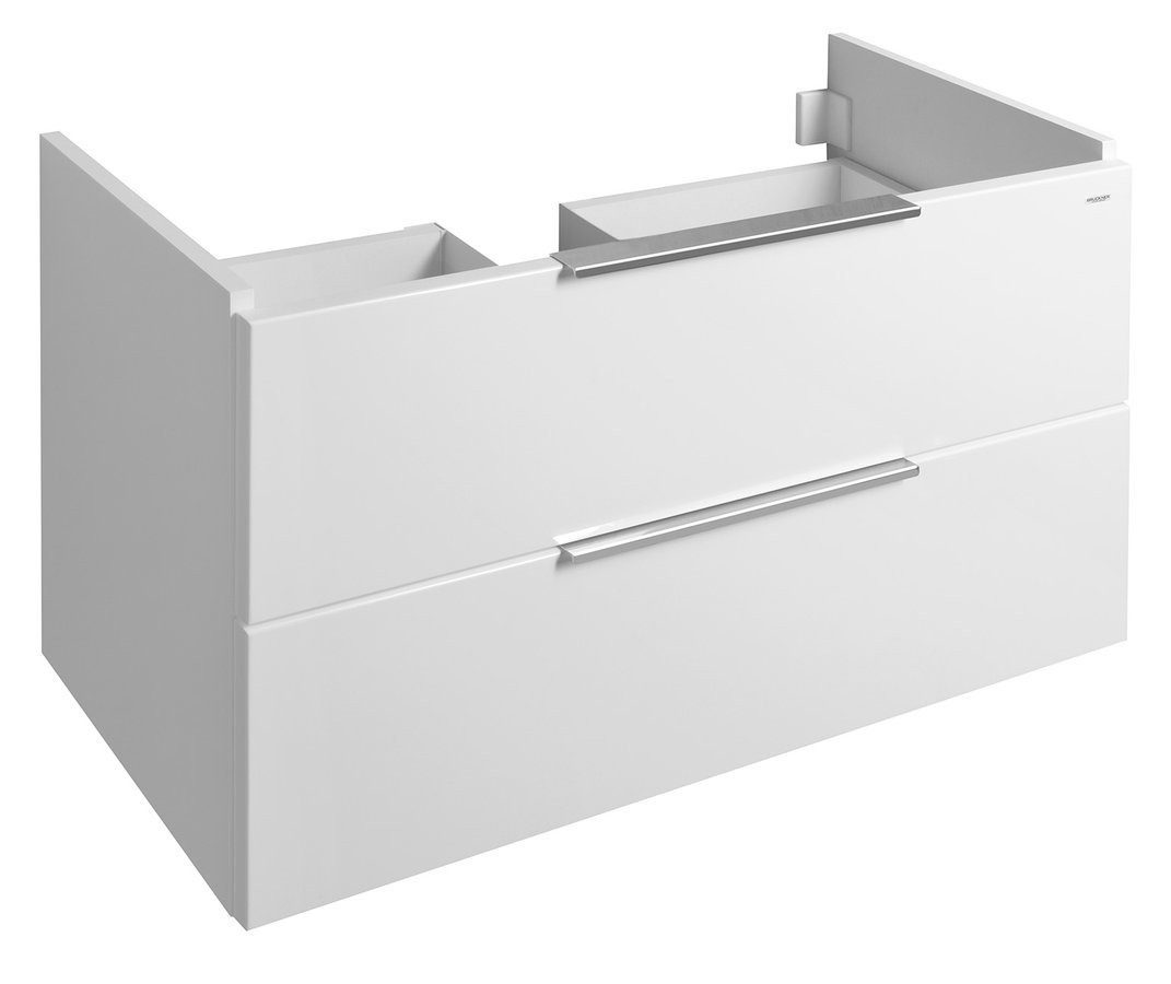 Bruckner Waschbeckenunterschrank NEON Unterschrank 76,5x45x35 cm, weiß Bruckner-500-115-0