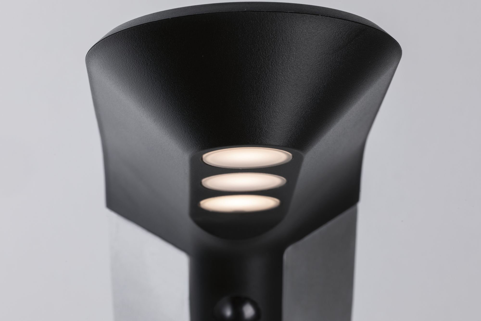 Paulmann LED Pollerleuchte Soley, Warmweiß, Solar fest LED-Board, LED ZigBee integriert, Outdoor