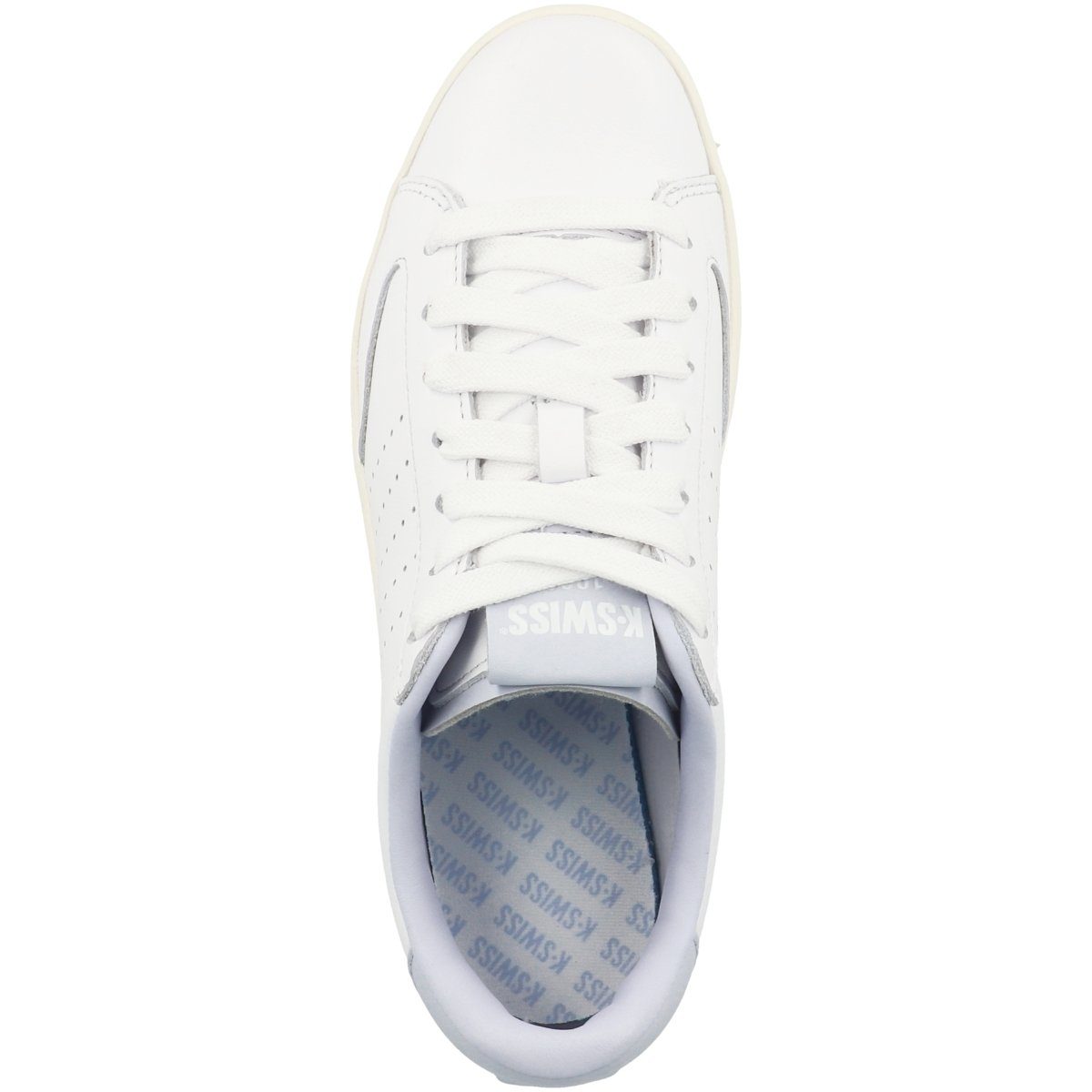K-Swiss Lozan Klub Lth Damen Sneaker Turnschuhe, Sportschuhe, Freizeitschuhe, Halbschuhe, Schnürschuhe