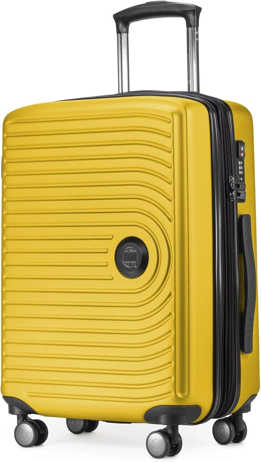 Hauptstadtkoffer Handgepäckkoffer Mitte, 4 Rollen, Handgepäck erweiterbar max. 55 L, TSA