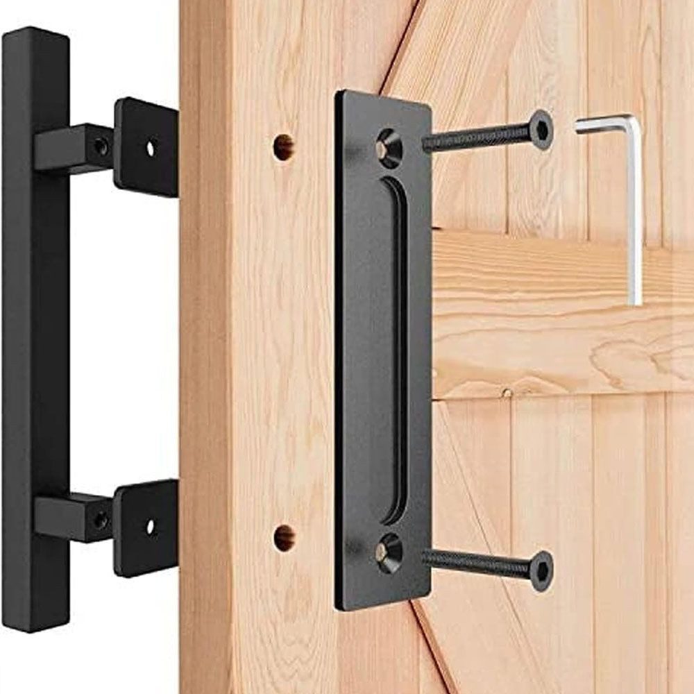 JOYOLEDER Türgriff 30 cm Schwarze Scheunentor günstig online kaufen