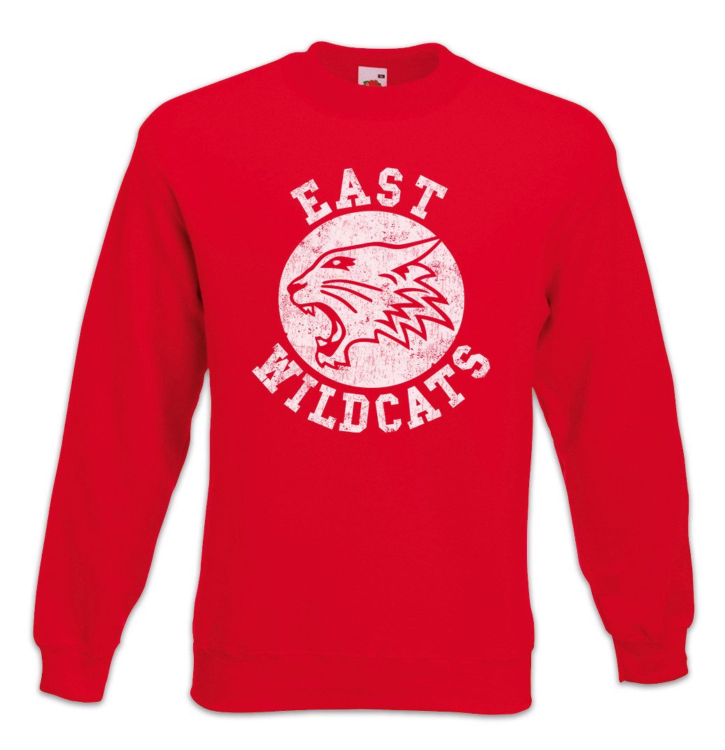 Urban Backwoods Sweatshirt East Wildcats Sweatshirt High School Basketball Musical Katzen Team (1-tlg) Symbol Sign Logo Mannschaft