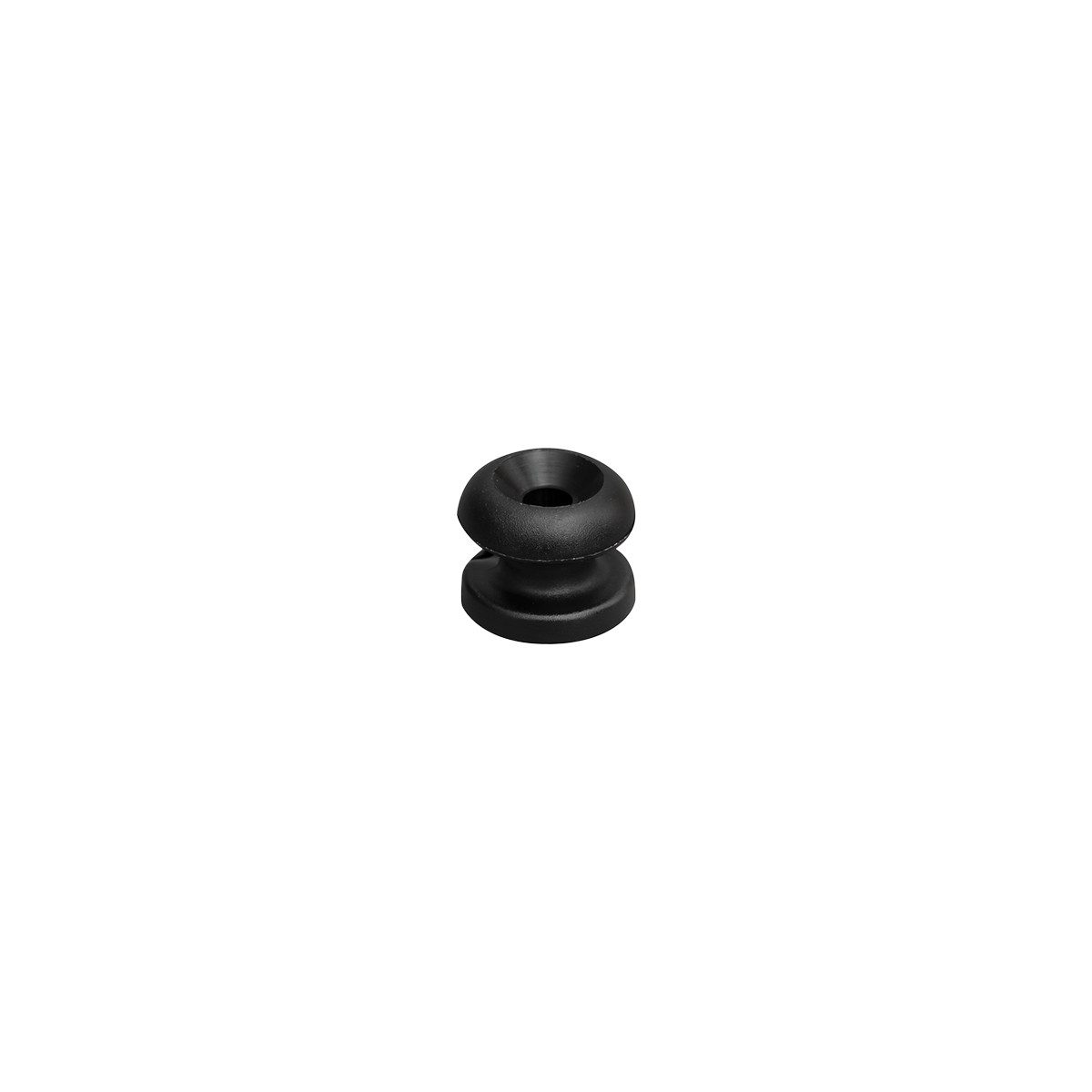 Planenscout Knopf Knopf für Clip schwarz, 17 x 17 x 13 mm [L x B x H]