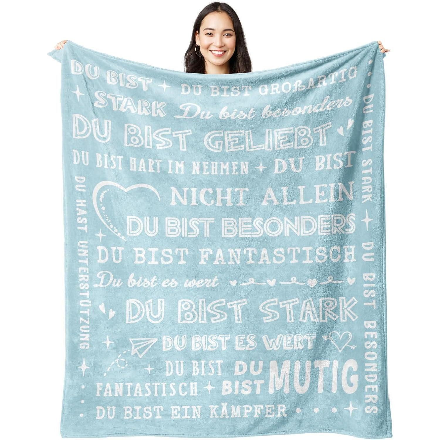 LuxusKollektion Badaccessoire-Set Decke Personalisierte Flanell Geschenk Fr günstig online kaufen