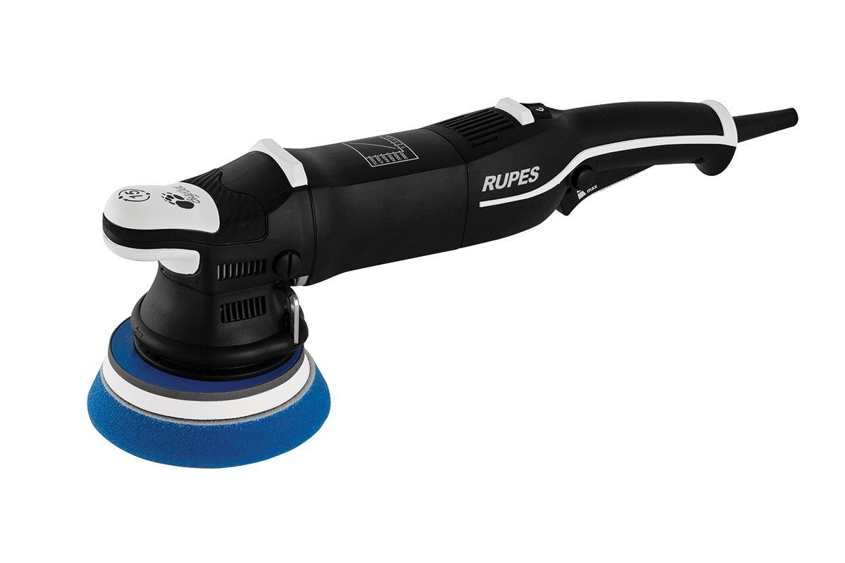 RUPES Exzenter Poliermaschine Profi LHR 15 Mark 3, LHR15III/STD, 3000 min. U/min, 5200 max. U/min, Ø 125 mm, Freilaufend - Ergonomisch - Drehzahlregulierung – Bild 3 von 5