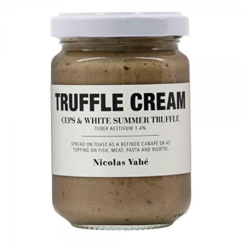 Nicolas Vahé Herzhafter Brotaufstrich Trüffelcreme aus Steinpilzen und Sommertrüffel (140g)