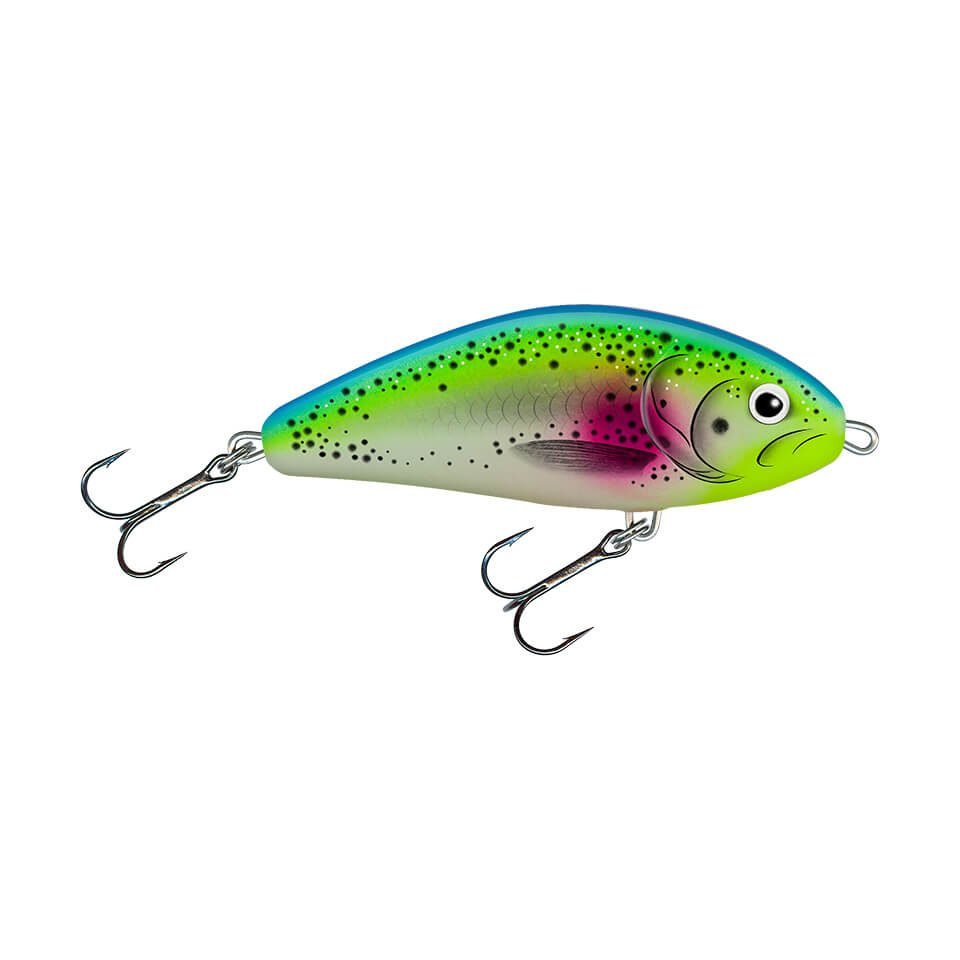 Kunstköder Salmo Fatso Wobbler 10cm 48g schwimmend