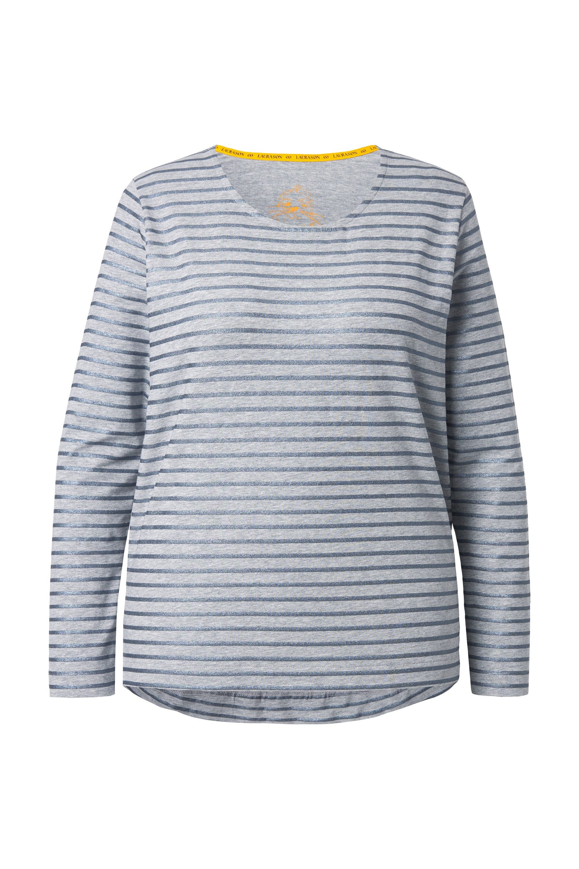 Laurasøn T-Shirt Ringelshirt Langarm Rundhalsausschnitt