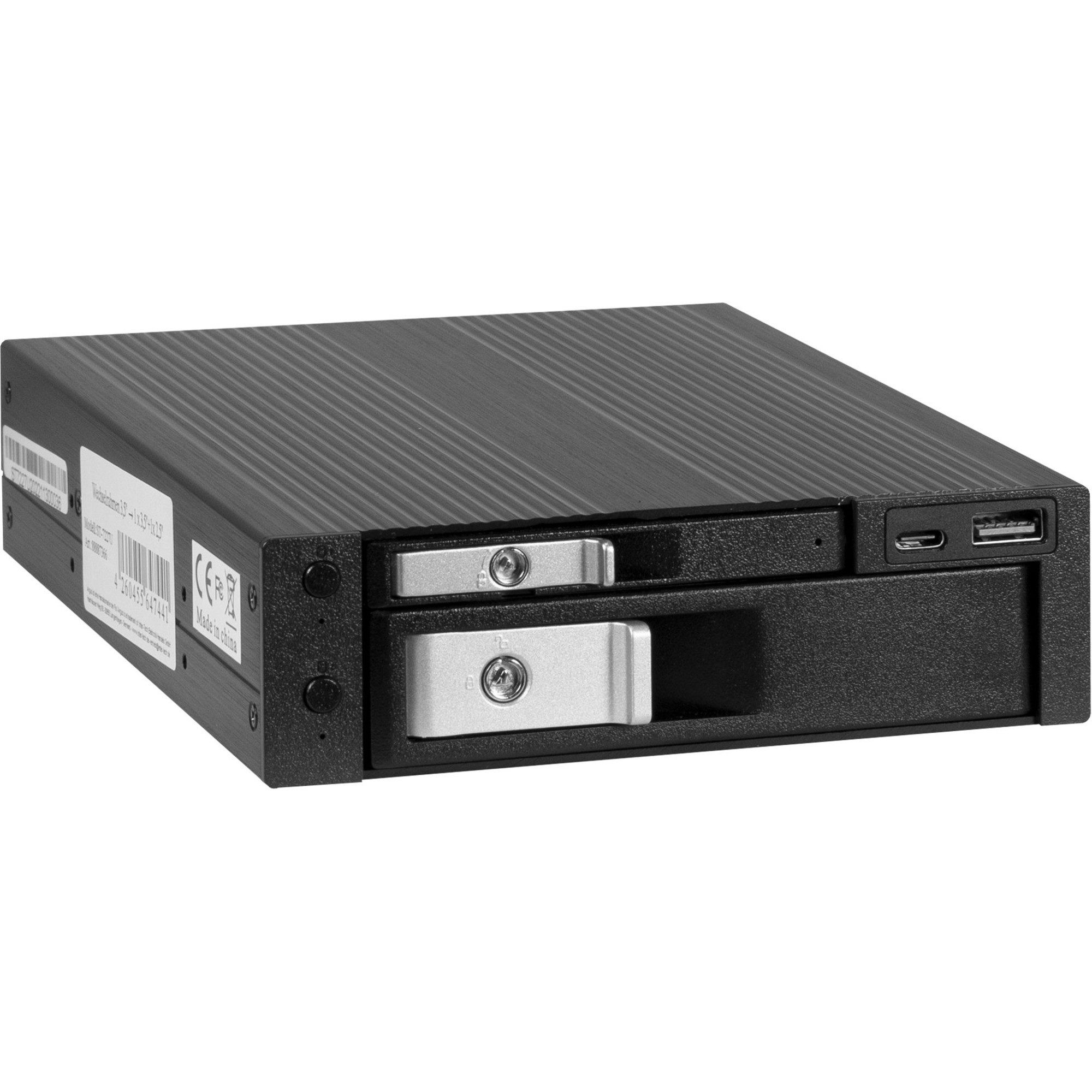 Inter-Tech Festplatten-Gehäuse Inter-Tech IPC Wechselrahmen ST-7227U