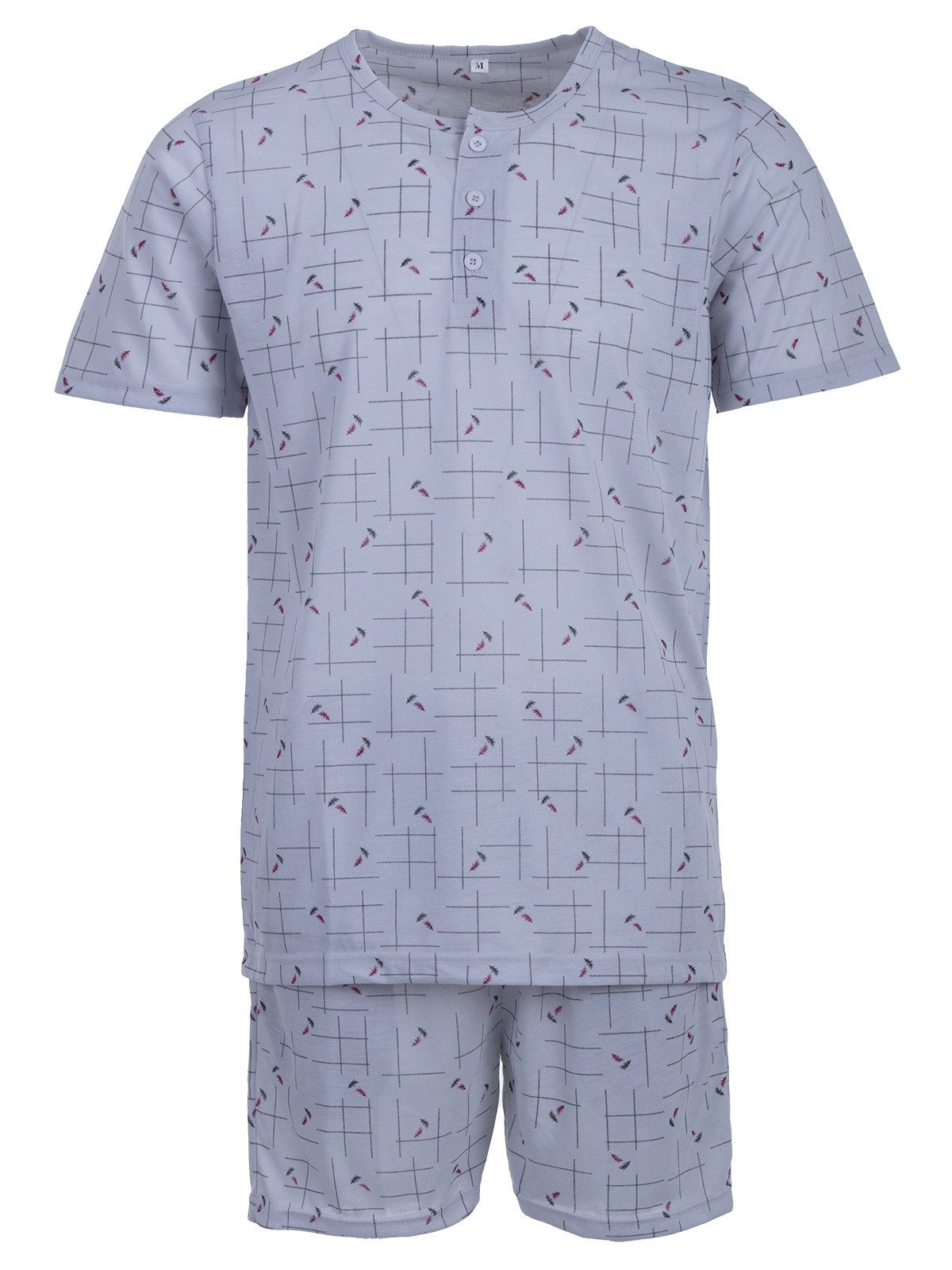 Lucky Schlafanzug Pyjama Set Shorty - günstig online kaufen