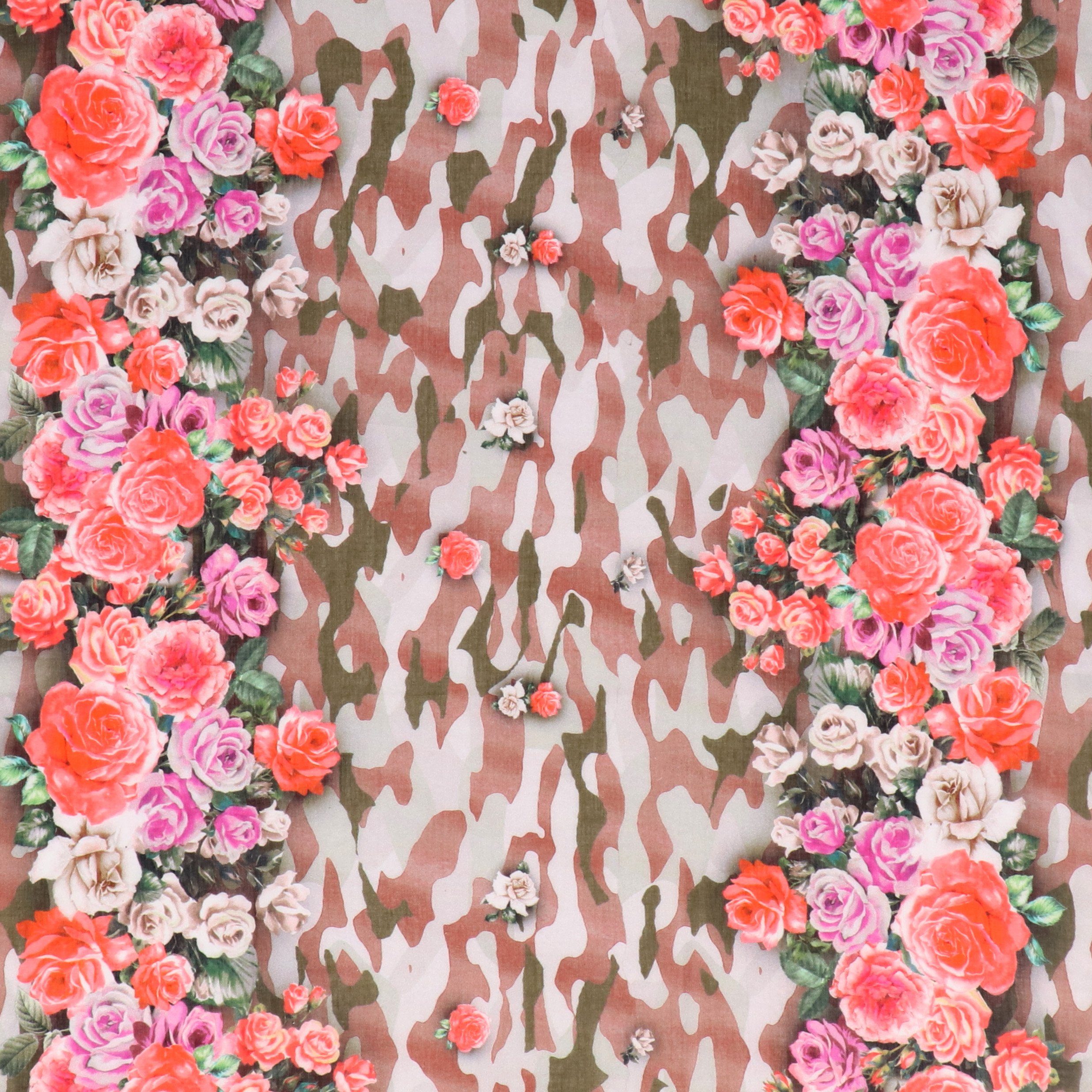 halsüberkopf Accessoires Modeschal Schal Flower Patch, mit Camouflagemuster