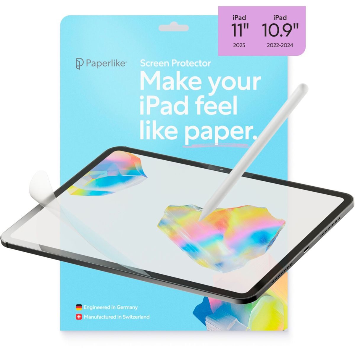 Paperlike Displayschutzfolie 3 Displayschutzfolie iPad 11 2025/ iPad 10.9