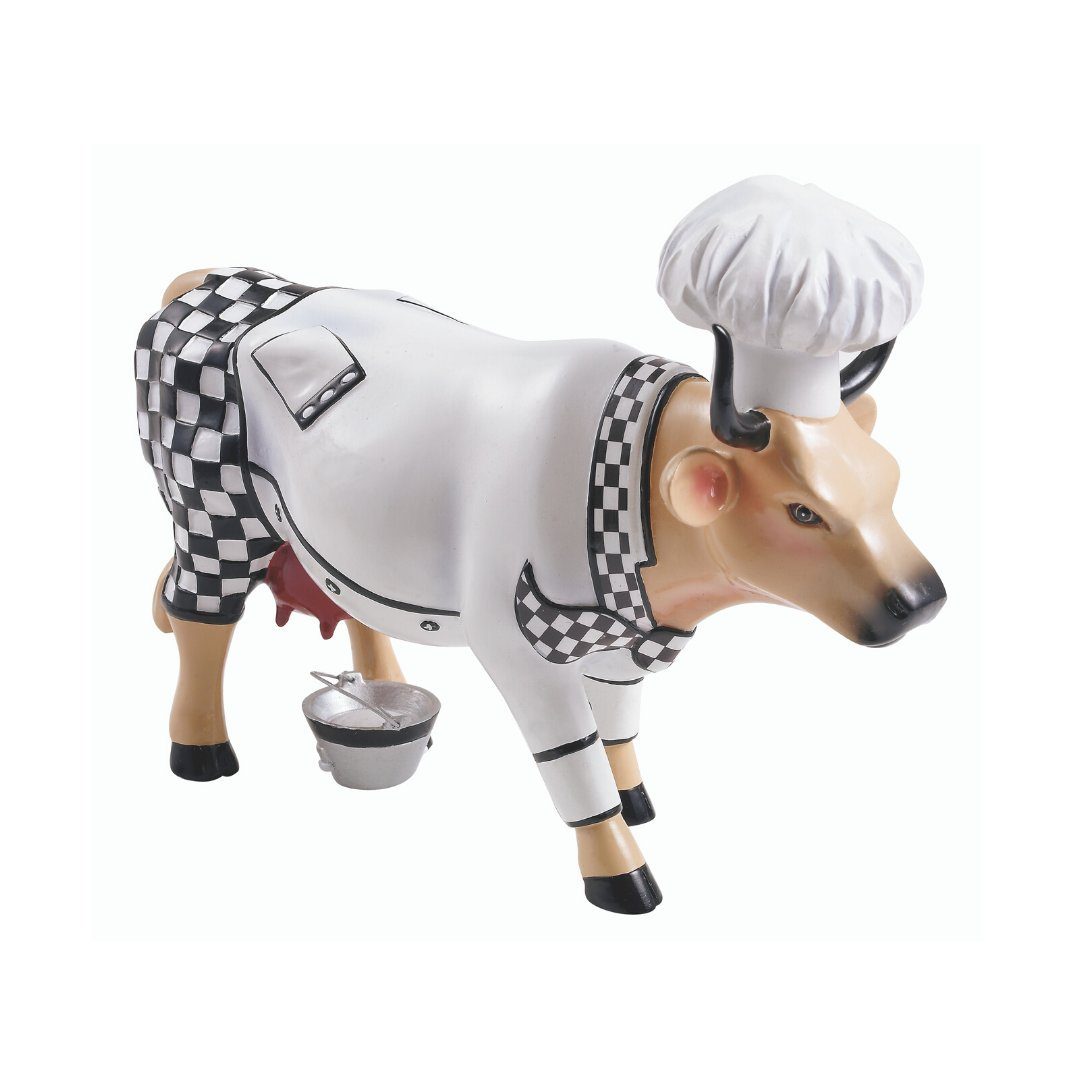 CowParade Tierfigur Chef Cow - Cowparade Kuh Medium