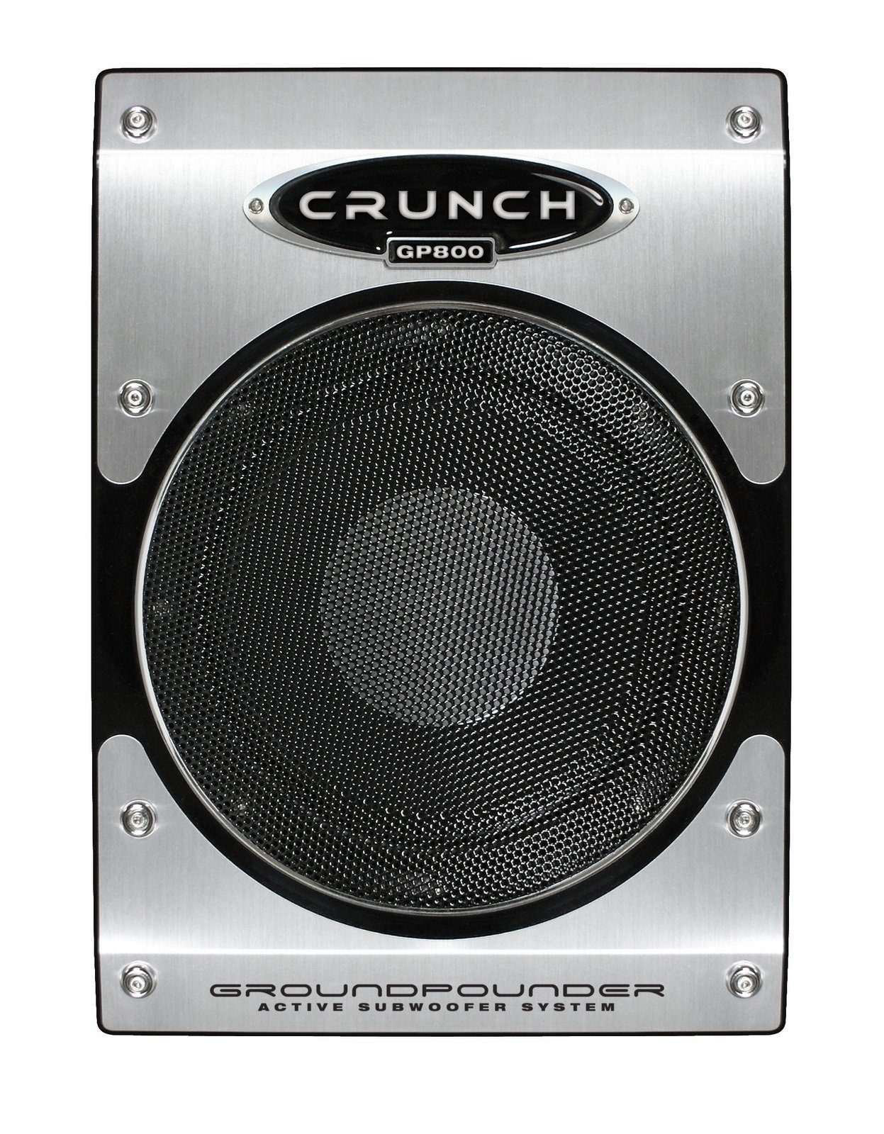 Crunch CBP500 - Basspaket mit einem 30cm Subwoofer + 2-Kanal Verstärk,  179,00 €